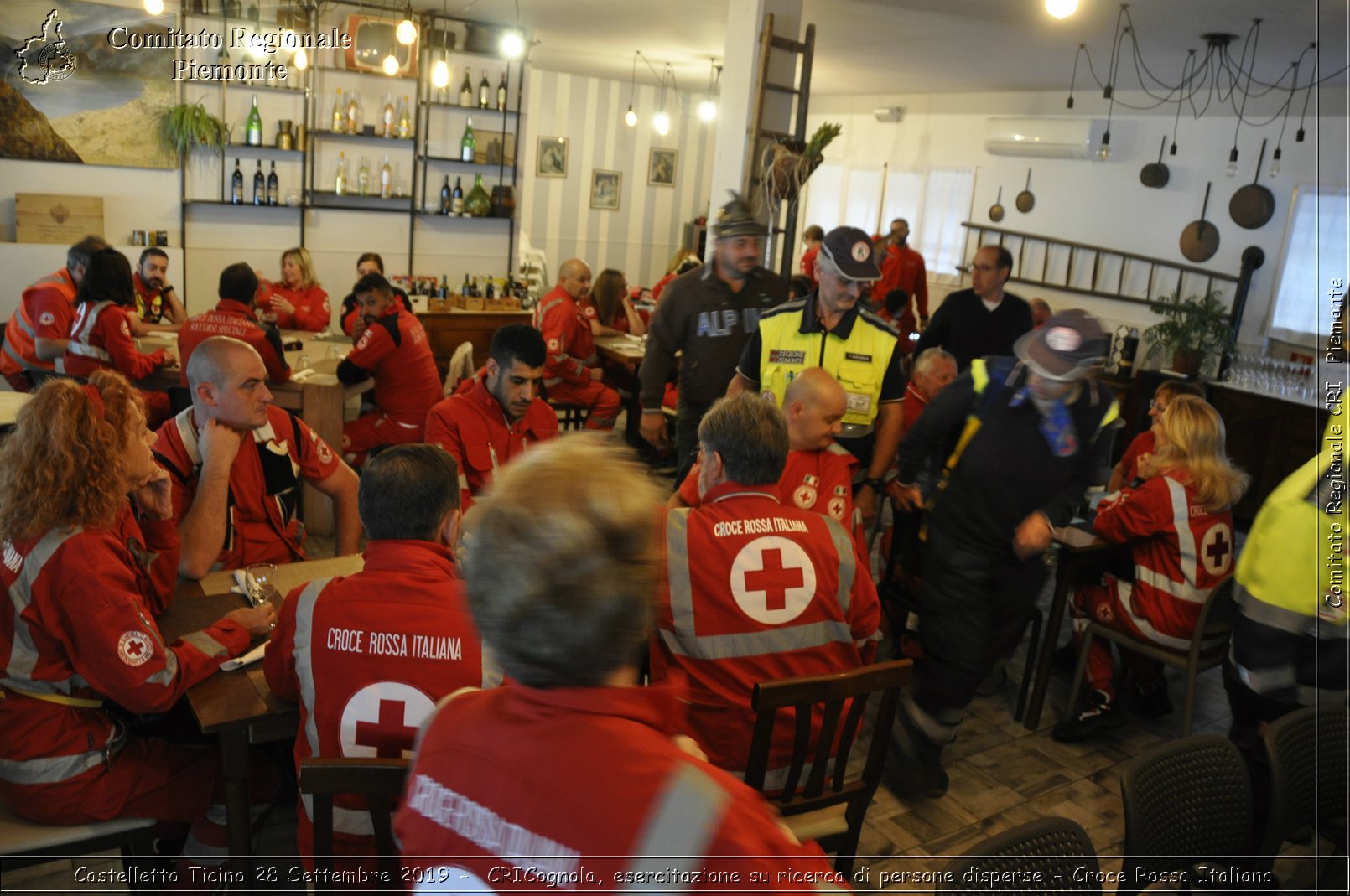 Castelletto Ticino 28 Settembre 2019 - CRICognola, esercitazione su ricerca di persone disperse - Croce Rossa Italiana