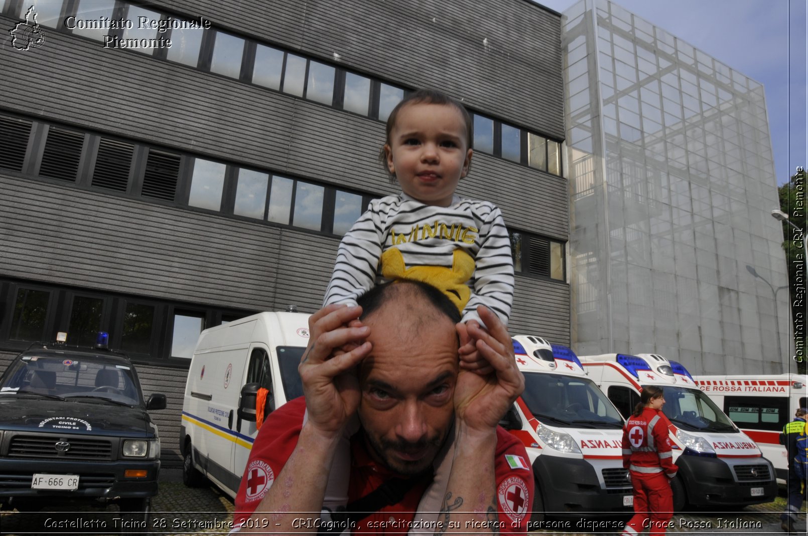 Castelletto Ticino 28 Settembre 2019 - CRICognola, esercitazione su ricerca di persone disperse - Croce Rossa Italiana