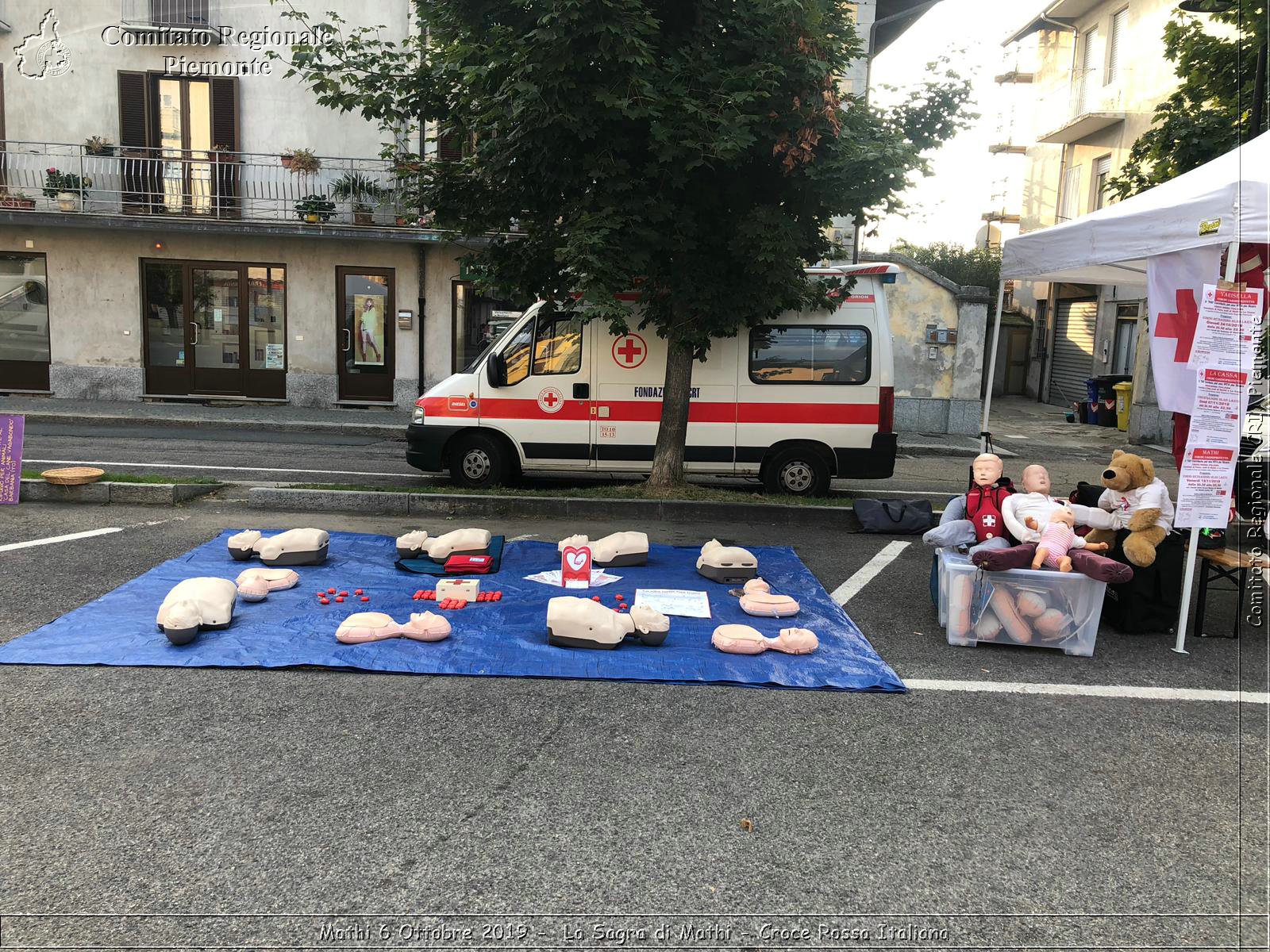 Mathi 6 Ottobre 2019 - La Sagra di Mathi - Croce Rossa Italiana