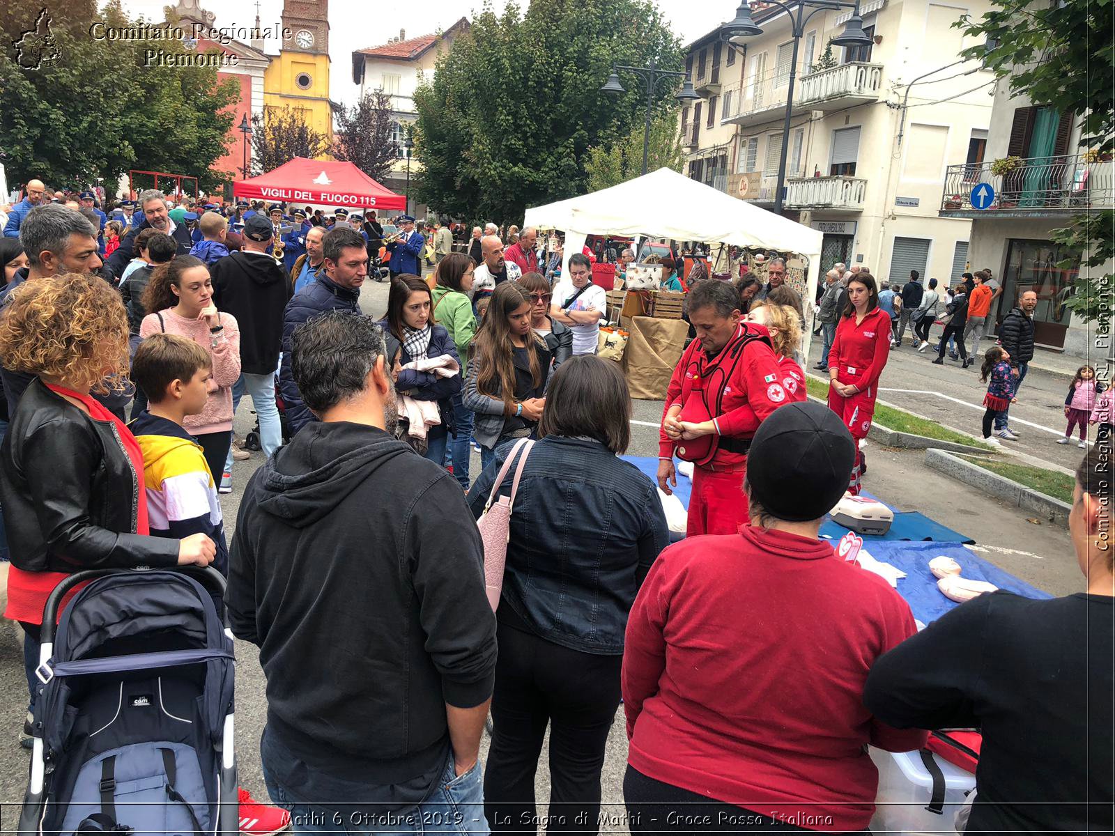 Mathi 6 Ottobre 2019 - La Sagra di Mathi - Croce Rossa Italiana