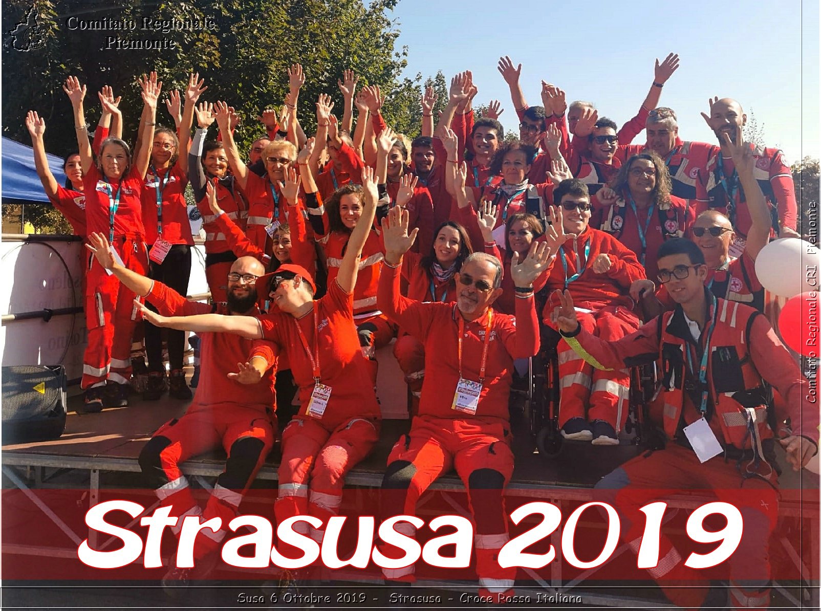 Susa 6 Ottobre 2019 - Strasusa - Croce Rossa Italiana