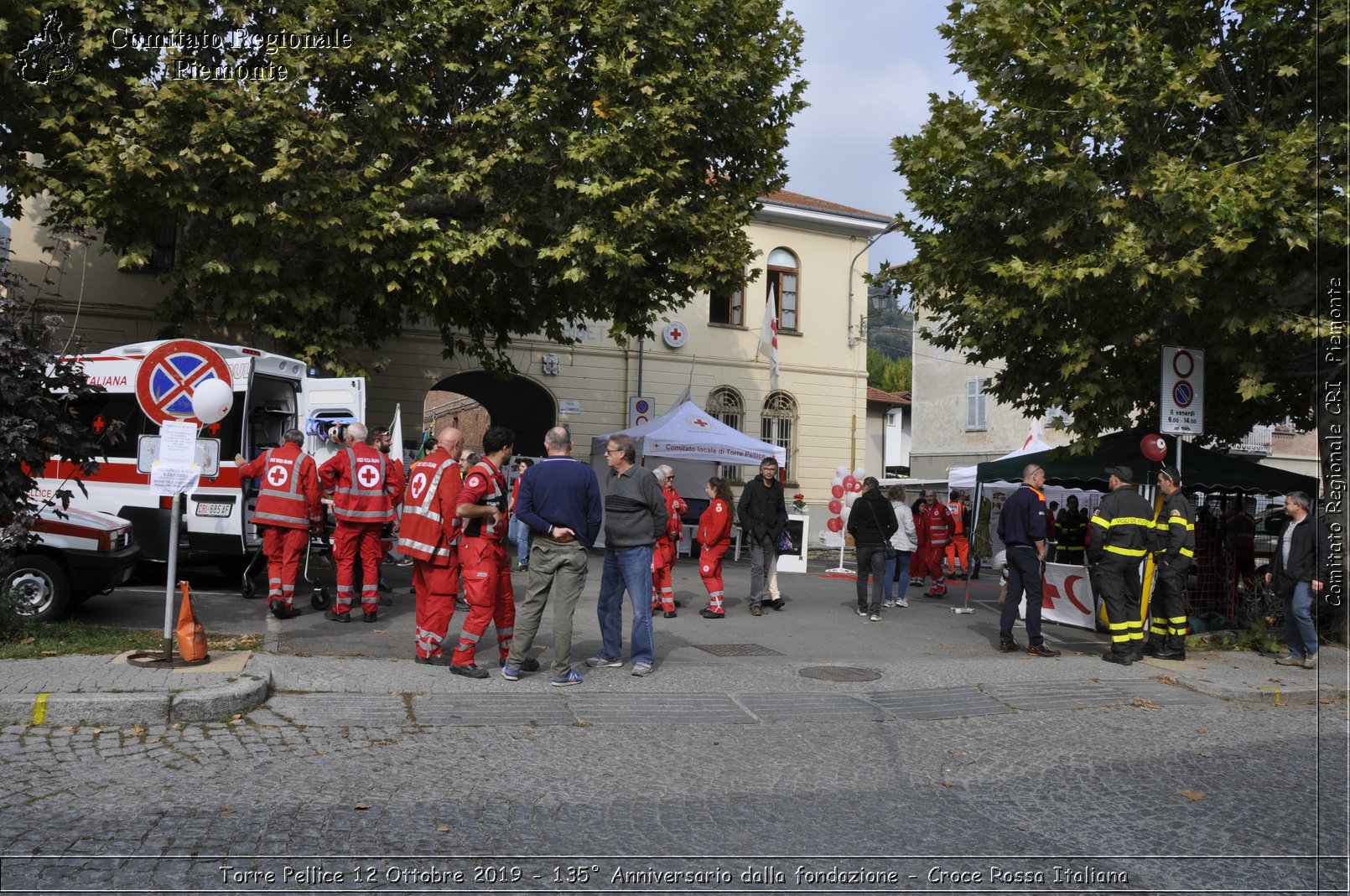 Torre Pellice 12 Ottobre 2019 - 135 Anniversario dalla fondazione - Croce Rossa Italiana