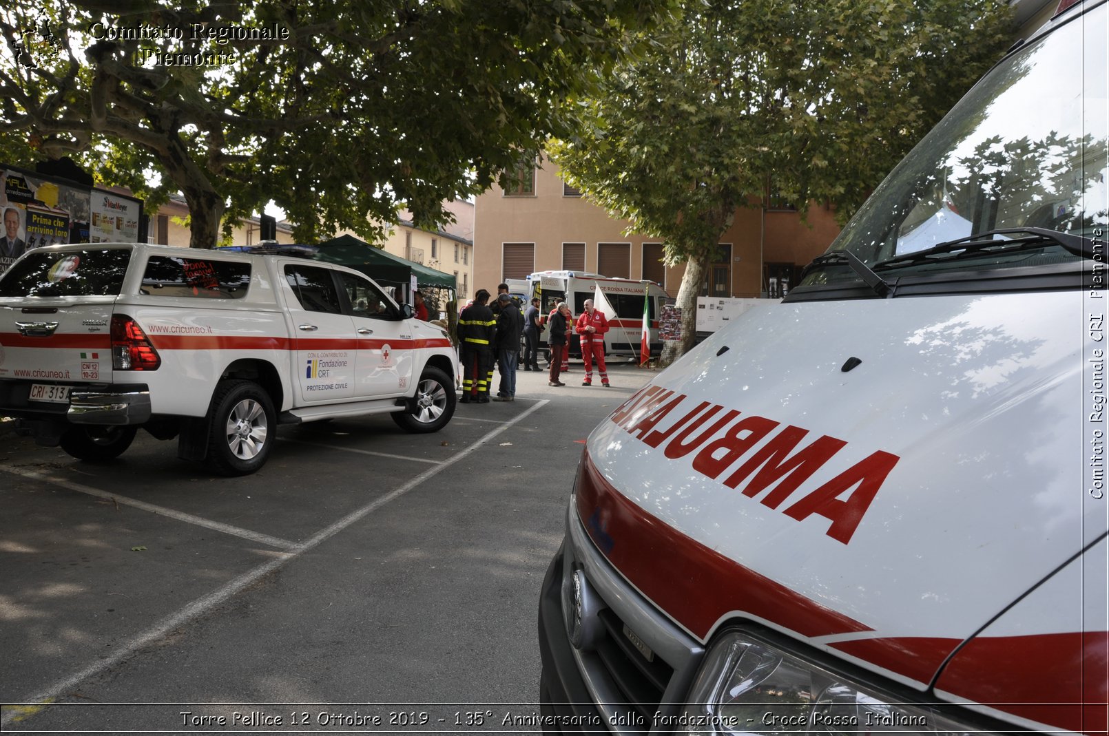 Torre Pellice 12 Ottobre 2019 - 135 Anniversario dalla fondazione - Croce Rossa Italiana