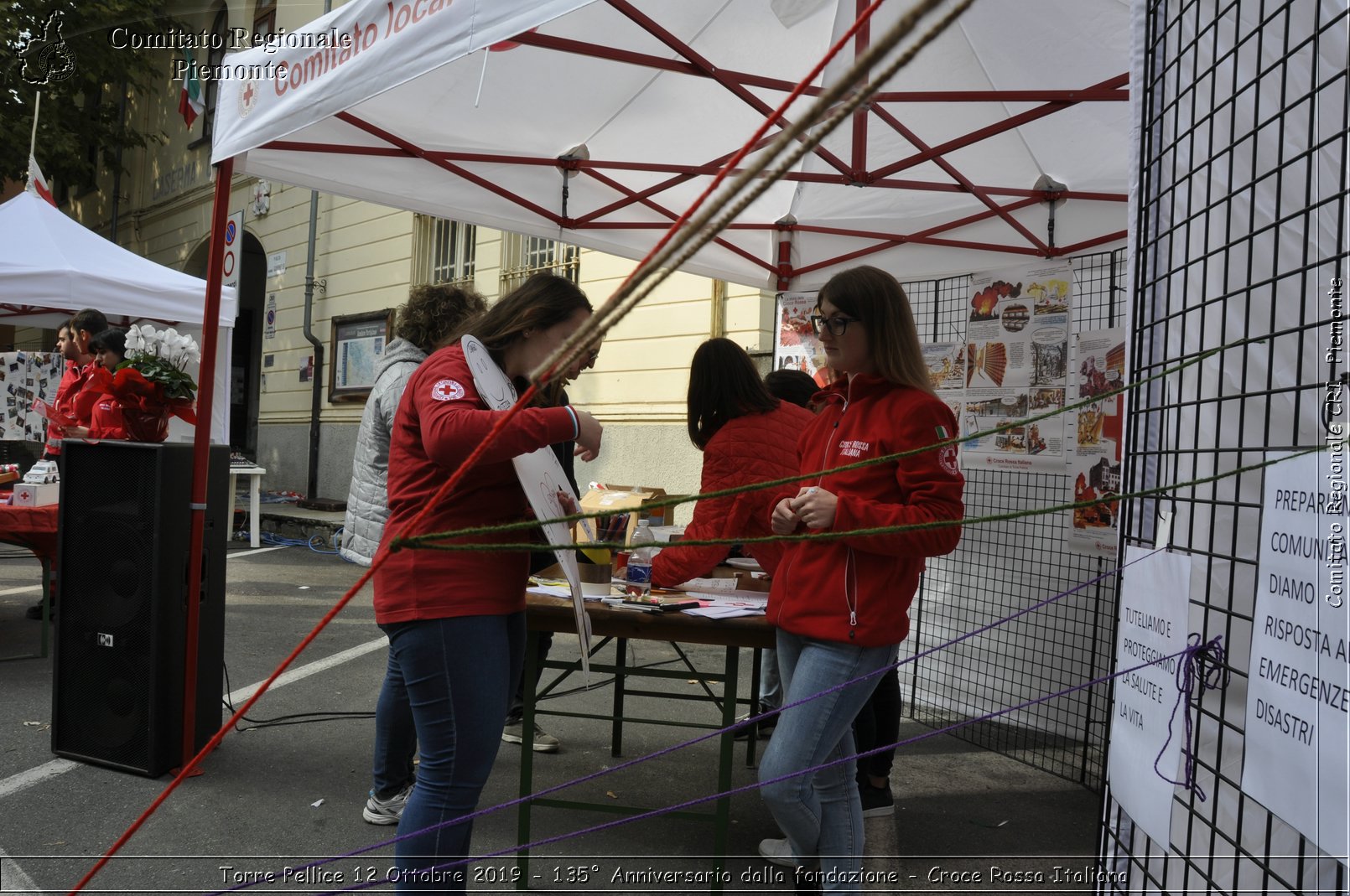 Torre Pellice 12 Ottobre 2019 - 135 Anniversario dalla fondazione - Croce Rossa Italiana