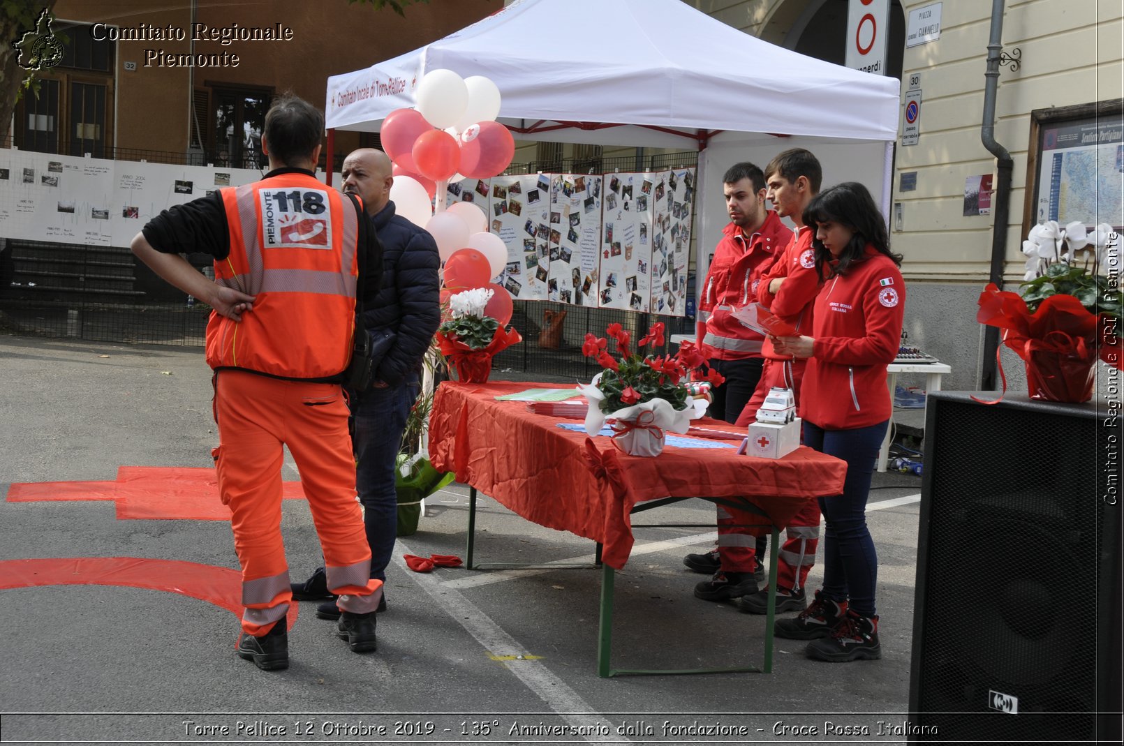 Torre Pellice 12 Ottobre 2019 - 135 Anniversario dalla fondazione - Croce Rossa Italiana