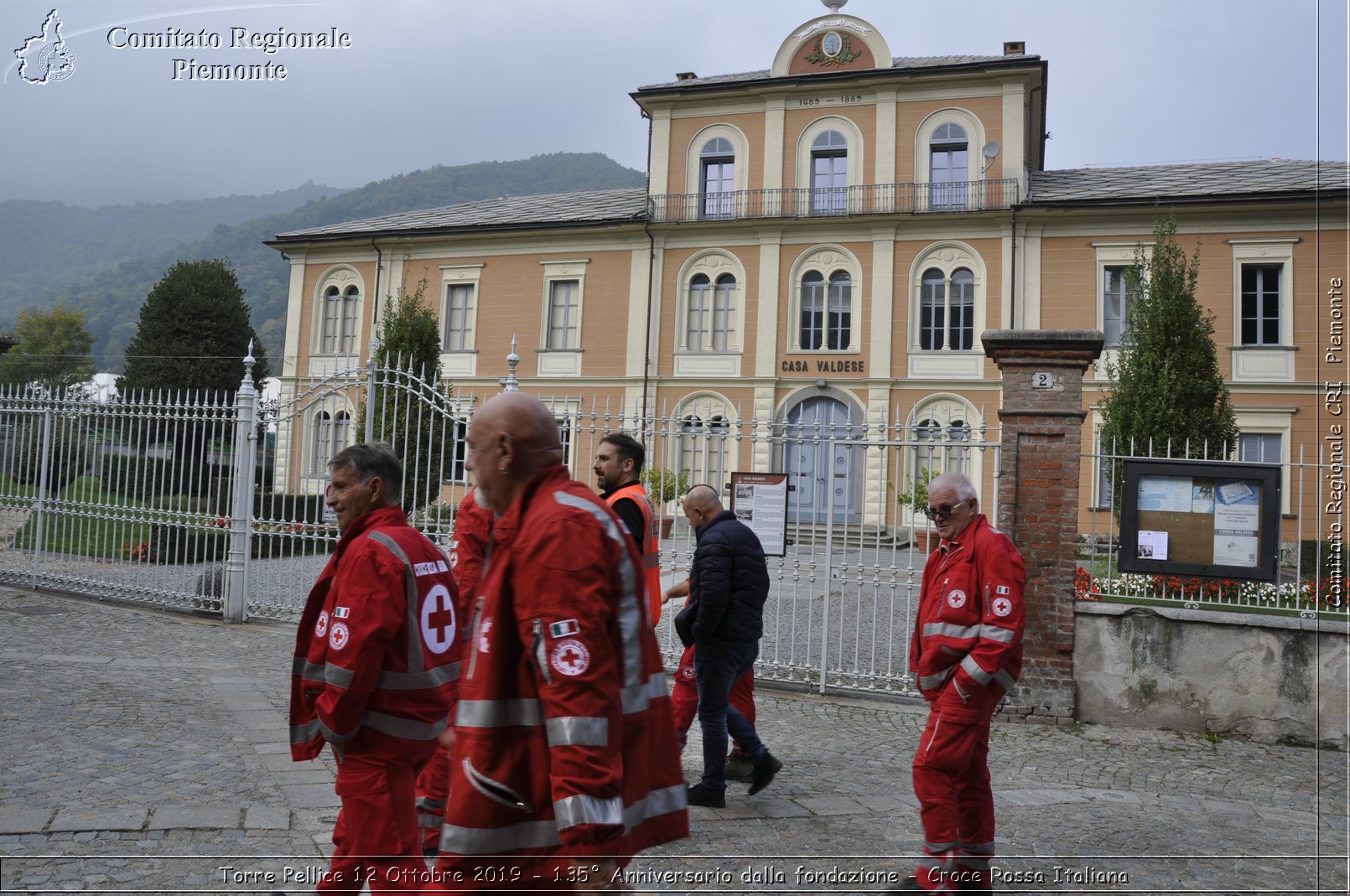 Torre Pellice 12 Ottobre 2019 - 135 Anniversario dalla fondazione - Croce Rossa Italiana