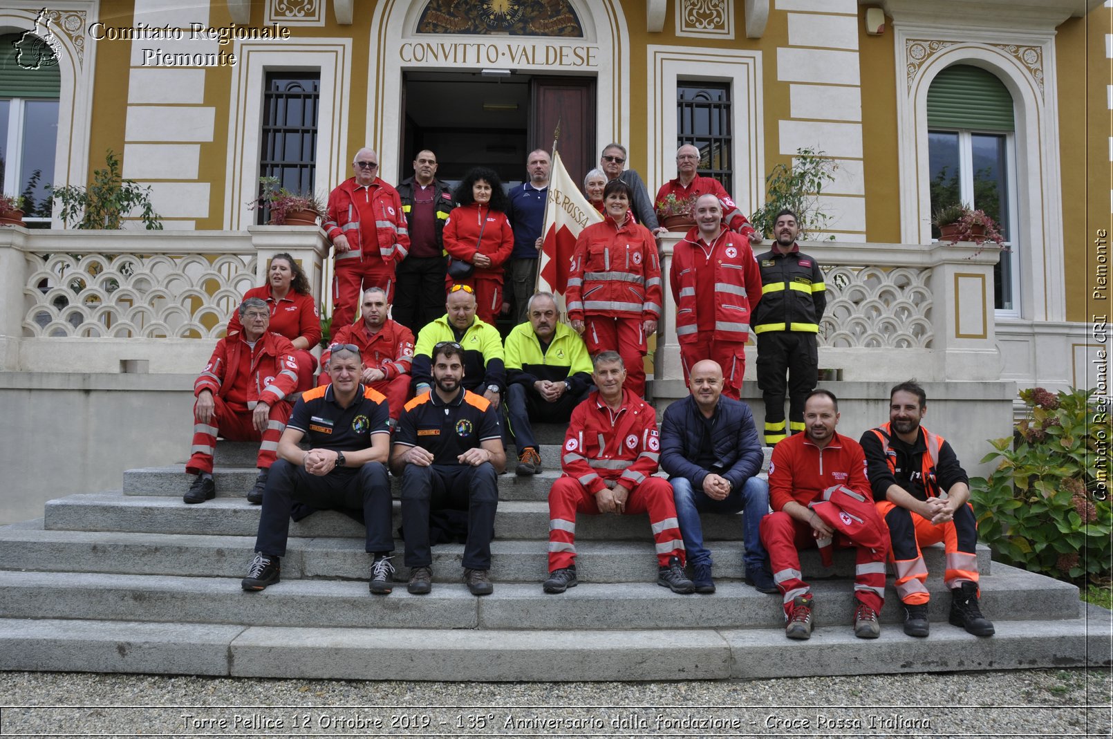 Torre Pellice 12 Ottobre 2019 - 135 Anniversario dalla fondazione - Croce Rossa Italiana