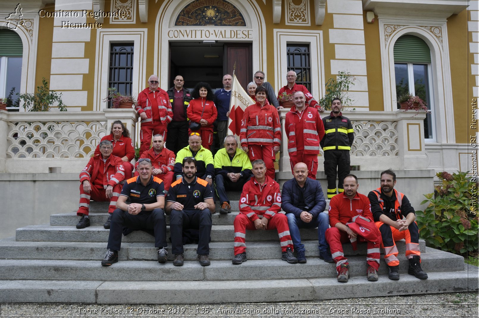 Torre Pellice 12 Ottobre 2019 - 135 Anniversario dalla fondazione - Croce Rossa Italiana