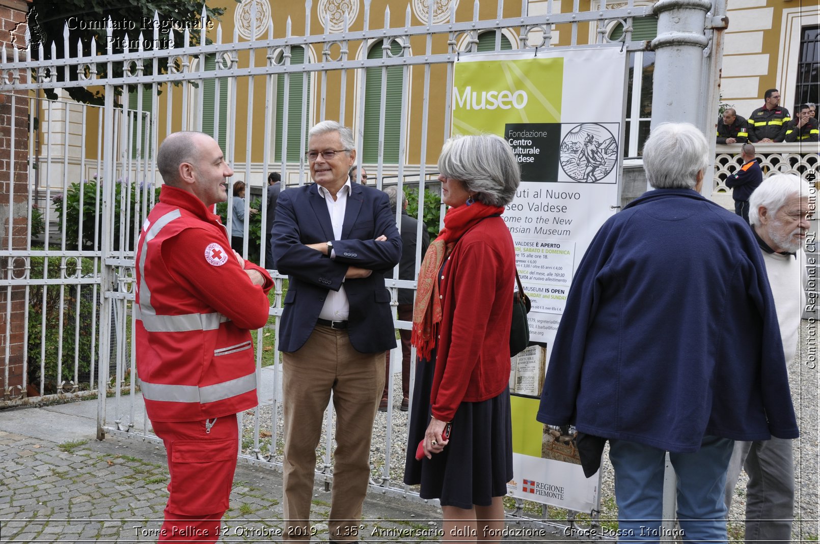 Torre Pellice 12 Ottobre 2019 - 135 Anniversario dalla fondazione - Croce Rossa Italiana