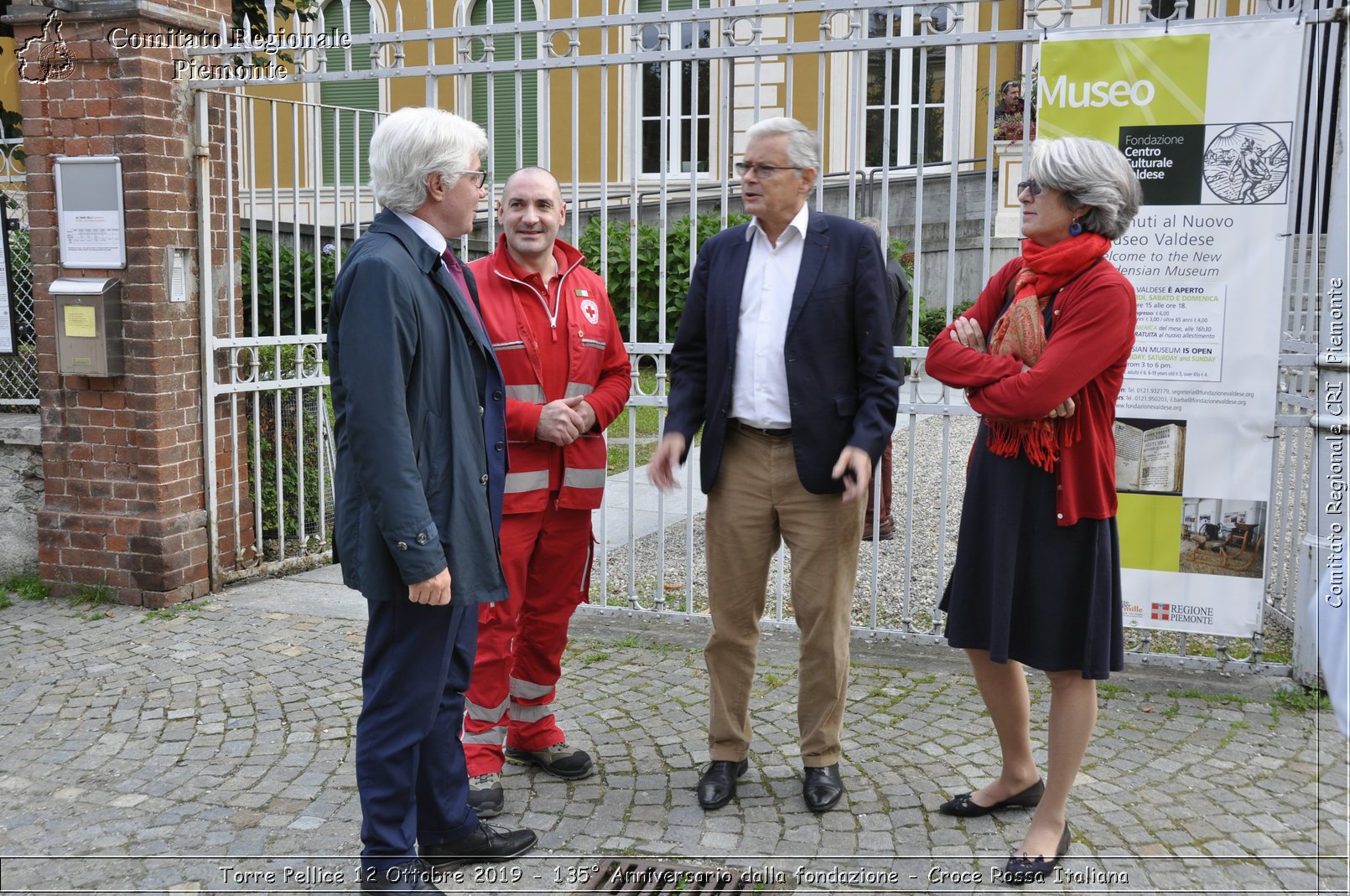 Torre Pellice 12 Ottobre 2019 - 135 Anniversario dalla fondazione - Croce Rossa Italiana