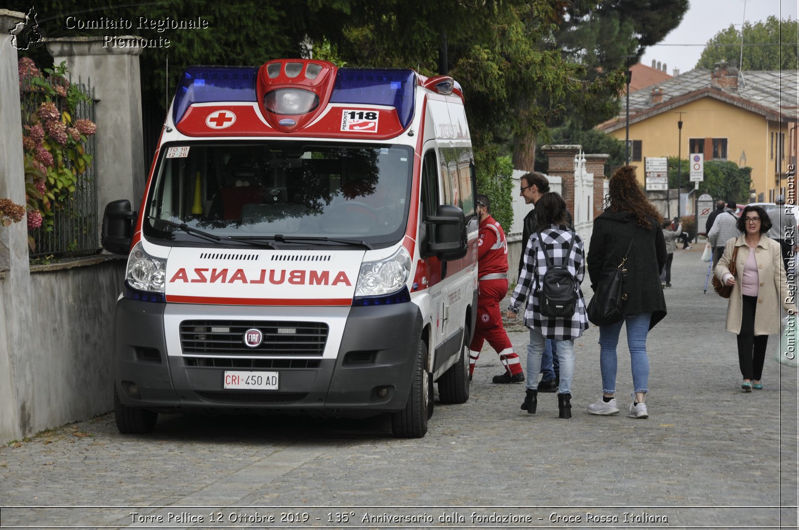 Torre Pellice 12 Ottobre 2019 - 135 Anniversario dalla fondazione - Croce Rossa Italiana