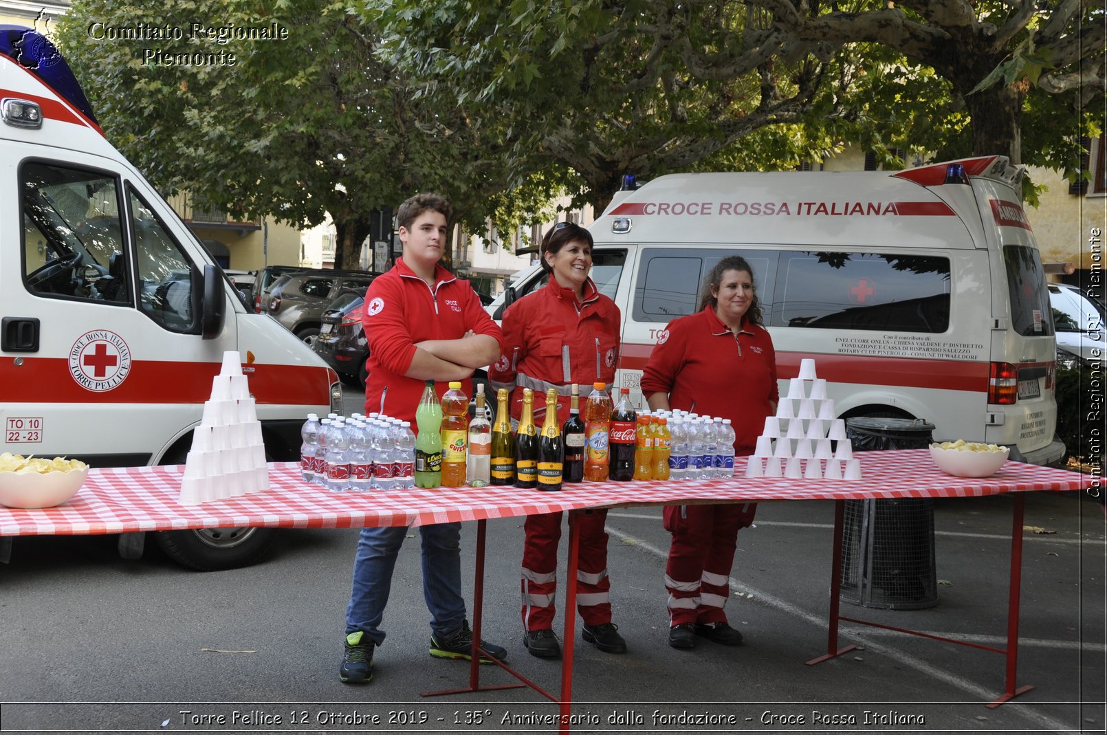 Torre Pellice 12 Ottobre 2019 - 135 Anniversario dalla fondazione - Croce Rossa Italiana