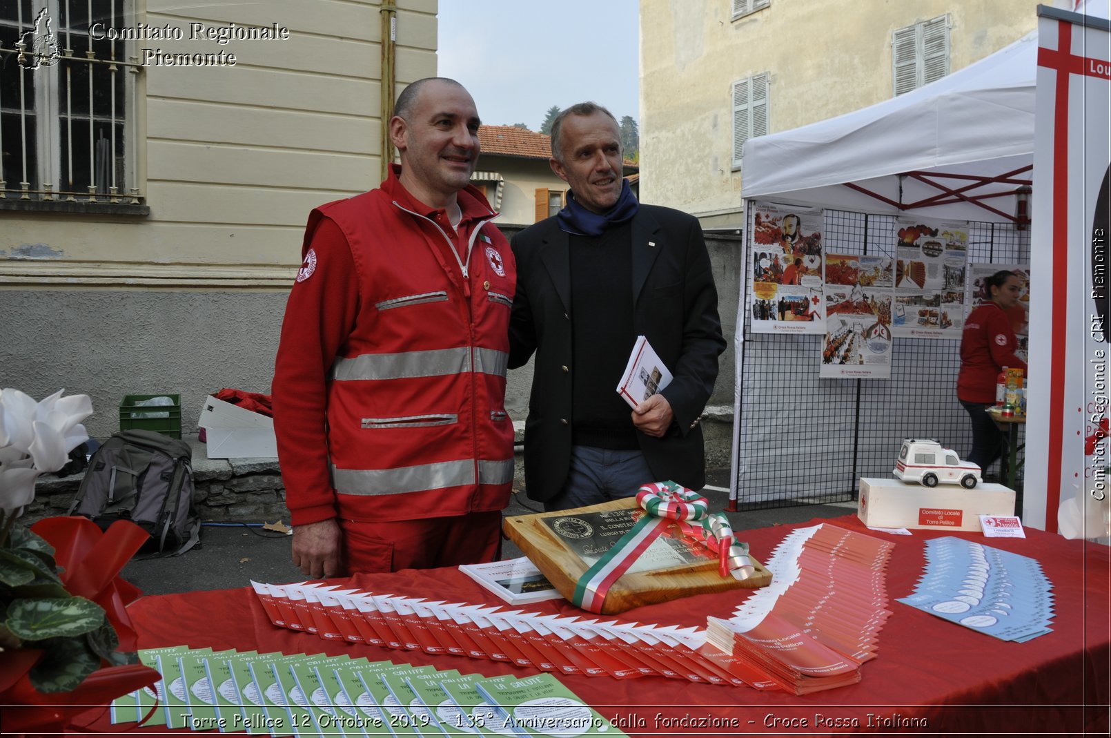 Torre Pellice 12 Ottobre 2019 - 135 Anniversario dalla fondazione - Croce Rossa Italiana