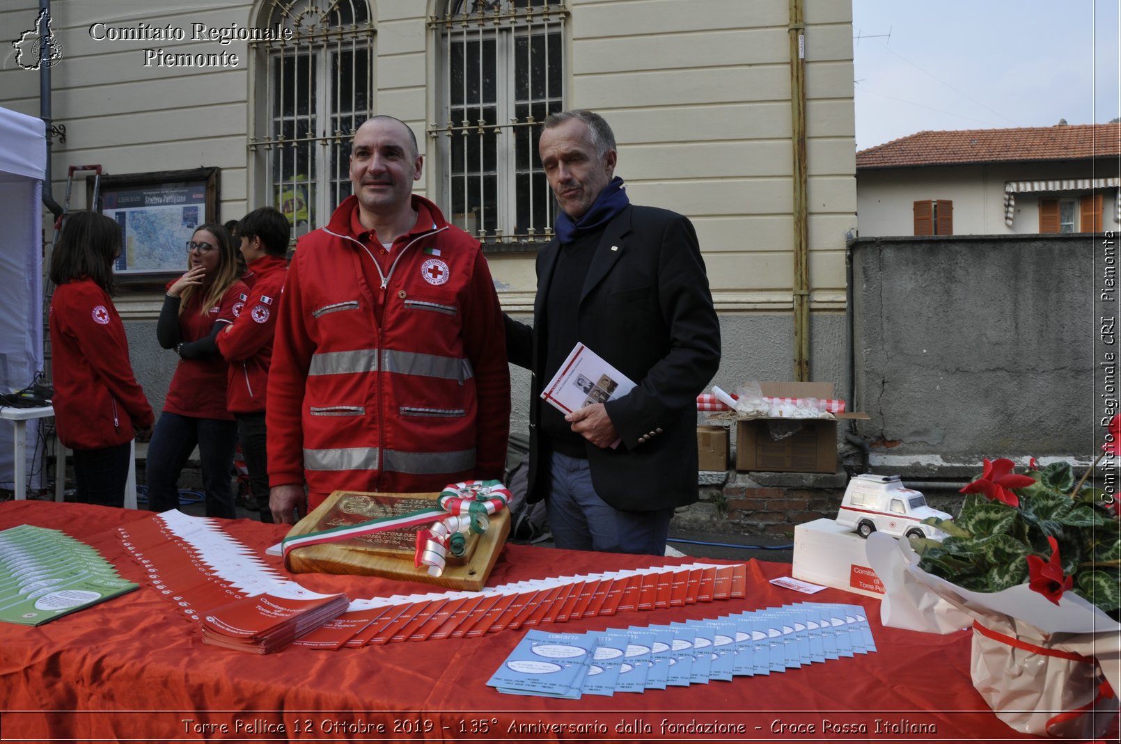 Torre Pellice 12 Ottobre 2019 - 135 Anniversario dalla fondazione - Croce Rossa Italiana