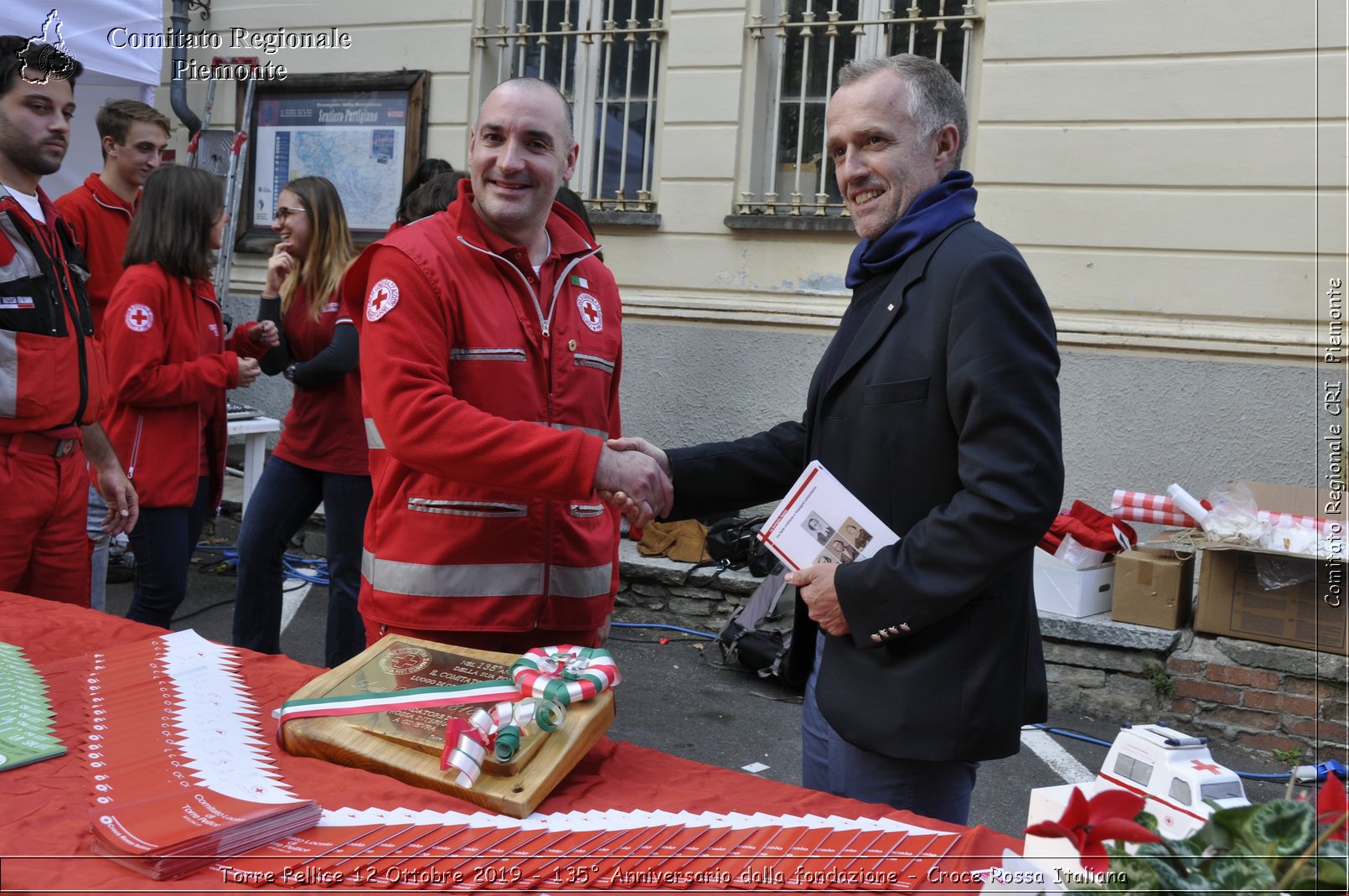 Torre Pellice 12 Ottobre 2019 - 135 Anniversario dalla fondazione - Croce Rossa Italiana