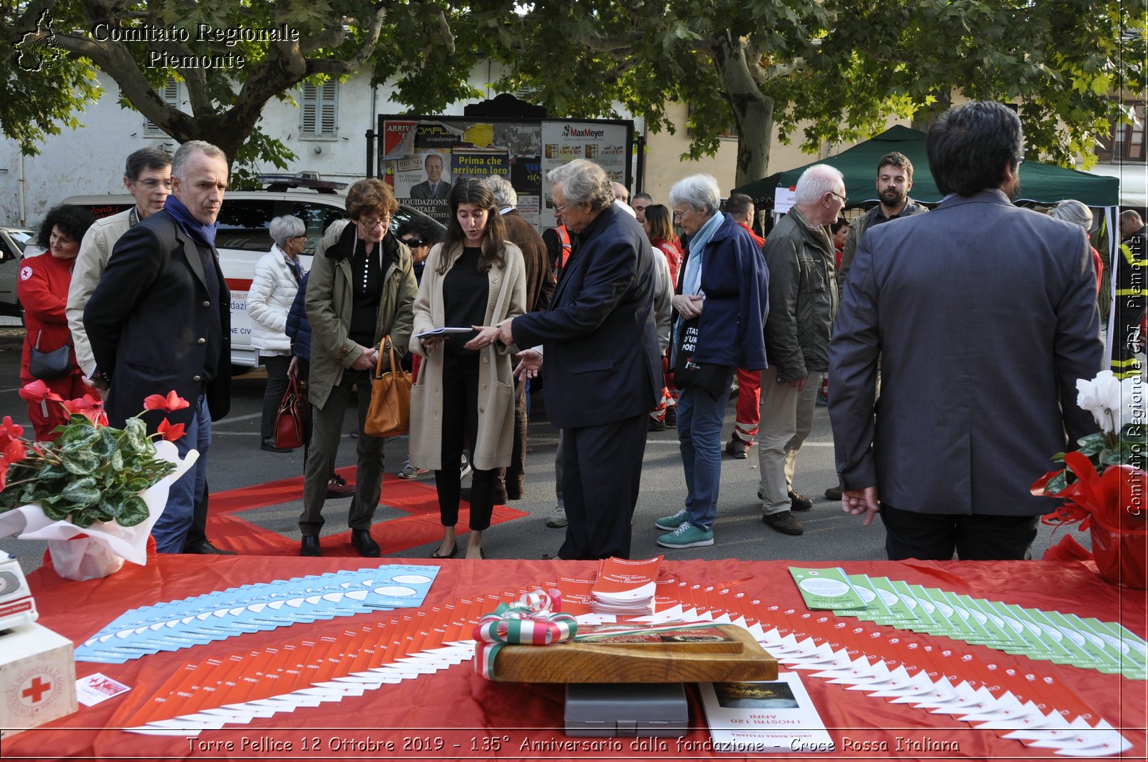 Torre Pellice 12 Ottobre 2019 - 135 Anniversario dalla fondazione - Croce Rossa Italiana