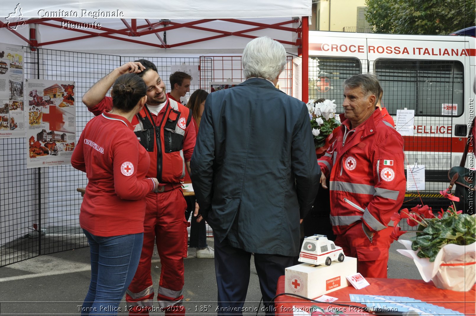 Torre Pellice 12 Ottobre 2019 - 135 Anniversario dalla fondazione - Croce Rossa Italiana