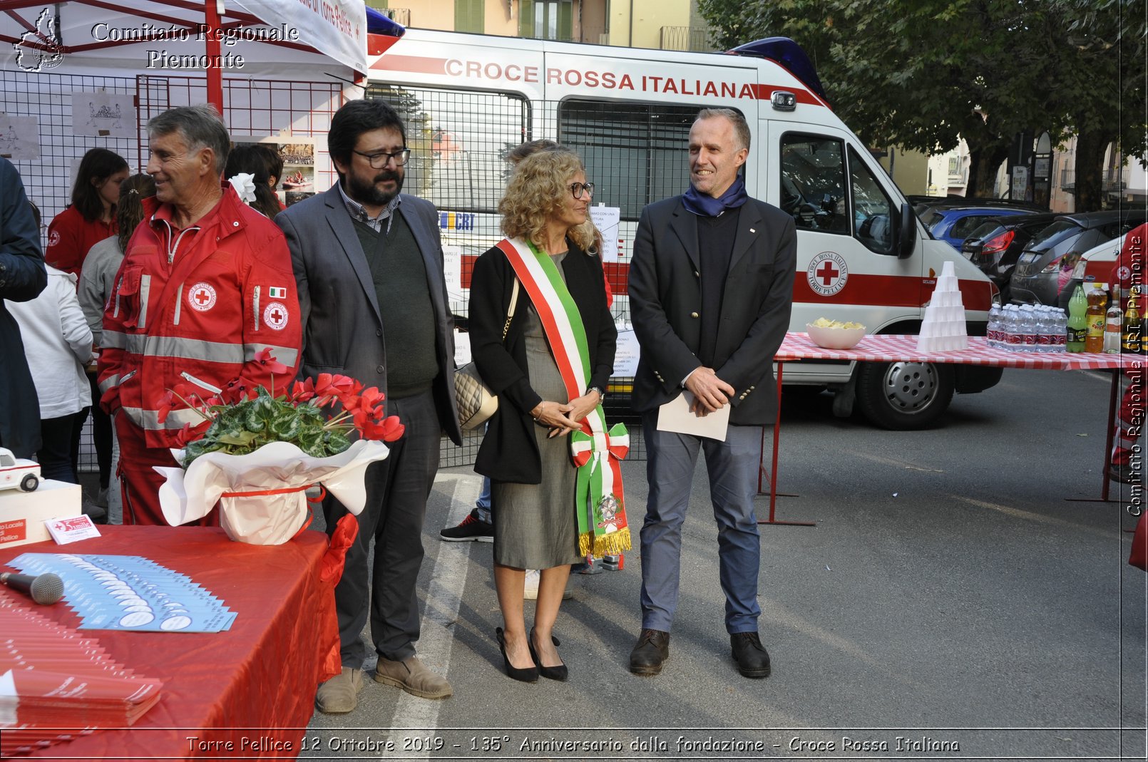 Torre Pellice 12 Ottobre 2019 - 135 Anniversario dalla fondazione - Croce Rossa Italiana