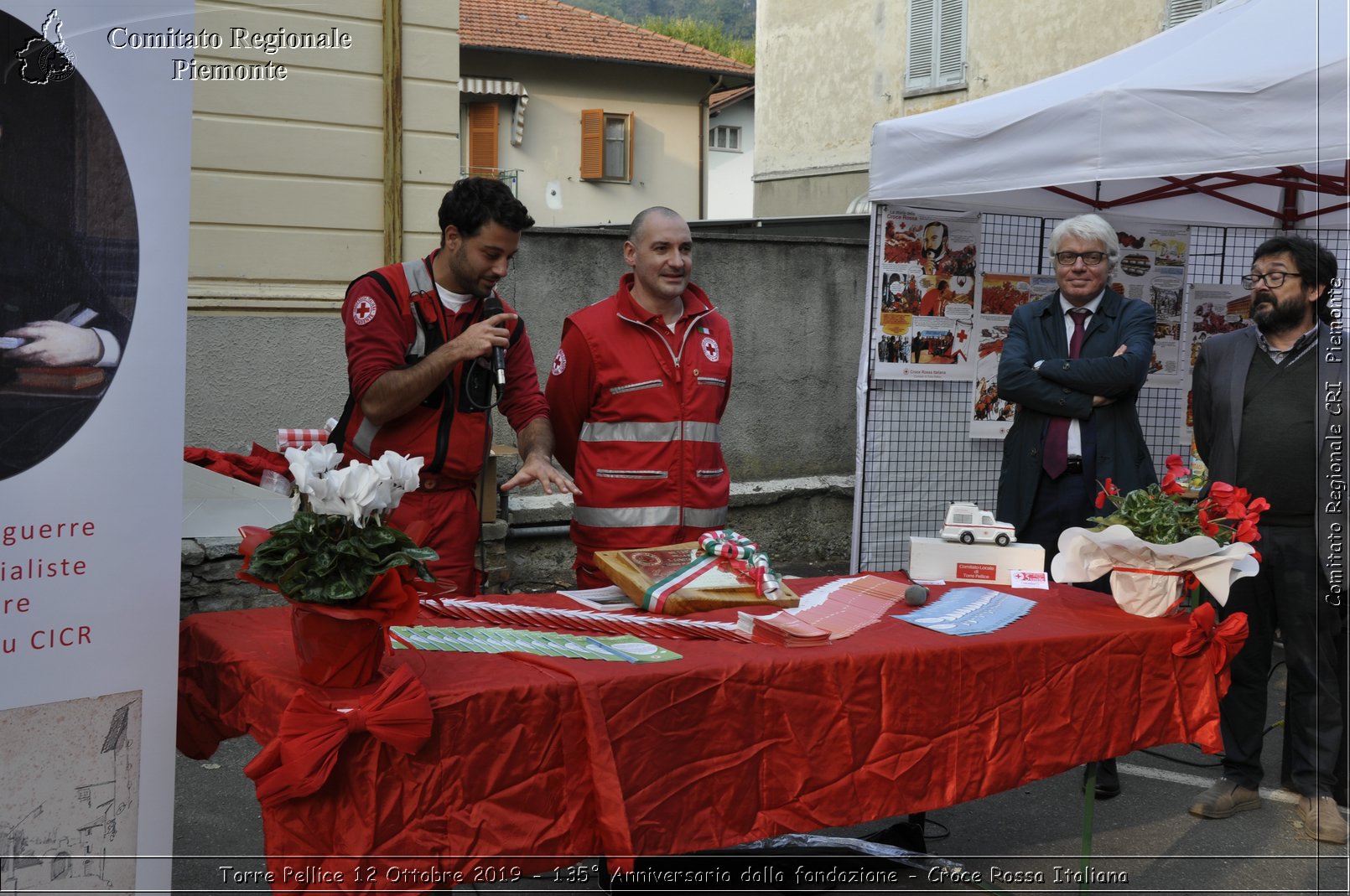 Torre Pellice 12 Ottobre 2019 - 135 Anniversario dalla fondazione - Croce Rossa Italiana