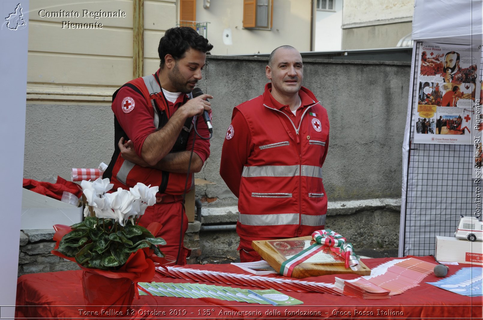 Torre Pellice 12 Ottobre 2019 - 135 Anniversario dalla fondazione - Croce Rossa Italiana