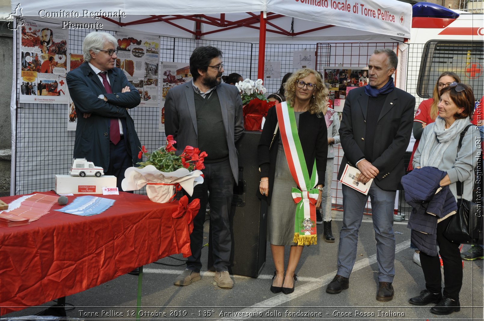 Torre Pellice 12 Ottobre 2019 - 135 Anniversario dalla fondazione - Croce Rossa Italiana