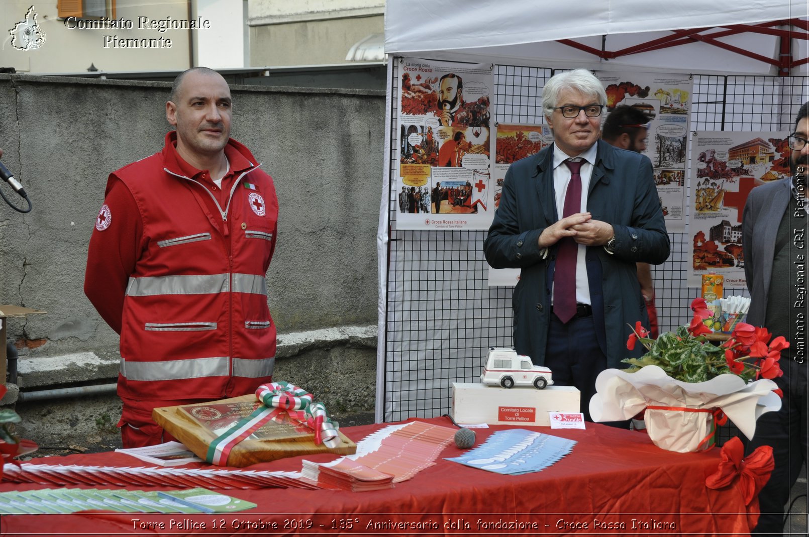 Torre Pellice 12 Ottobre 2019 - 135 Anniversario dalla fondazione - Croce Rossa Italiana