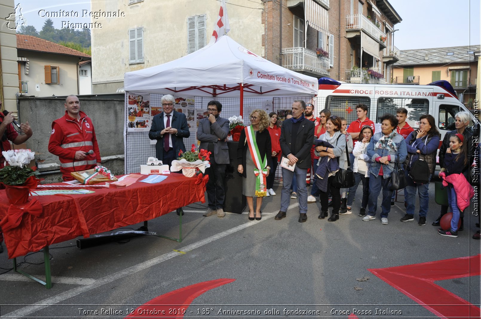 Torre Pellice 12 Ottobre 2019 - 135 Anniversario dalla fondazione - Croce Rossa Italiana