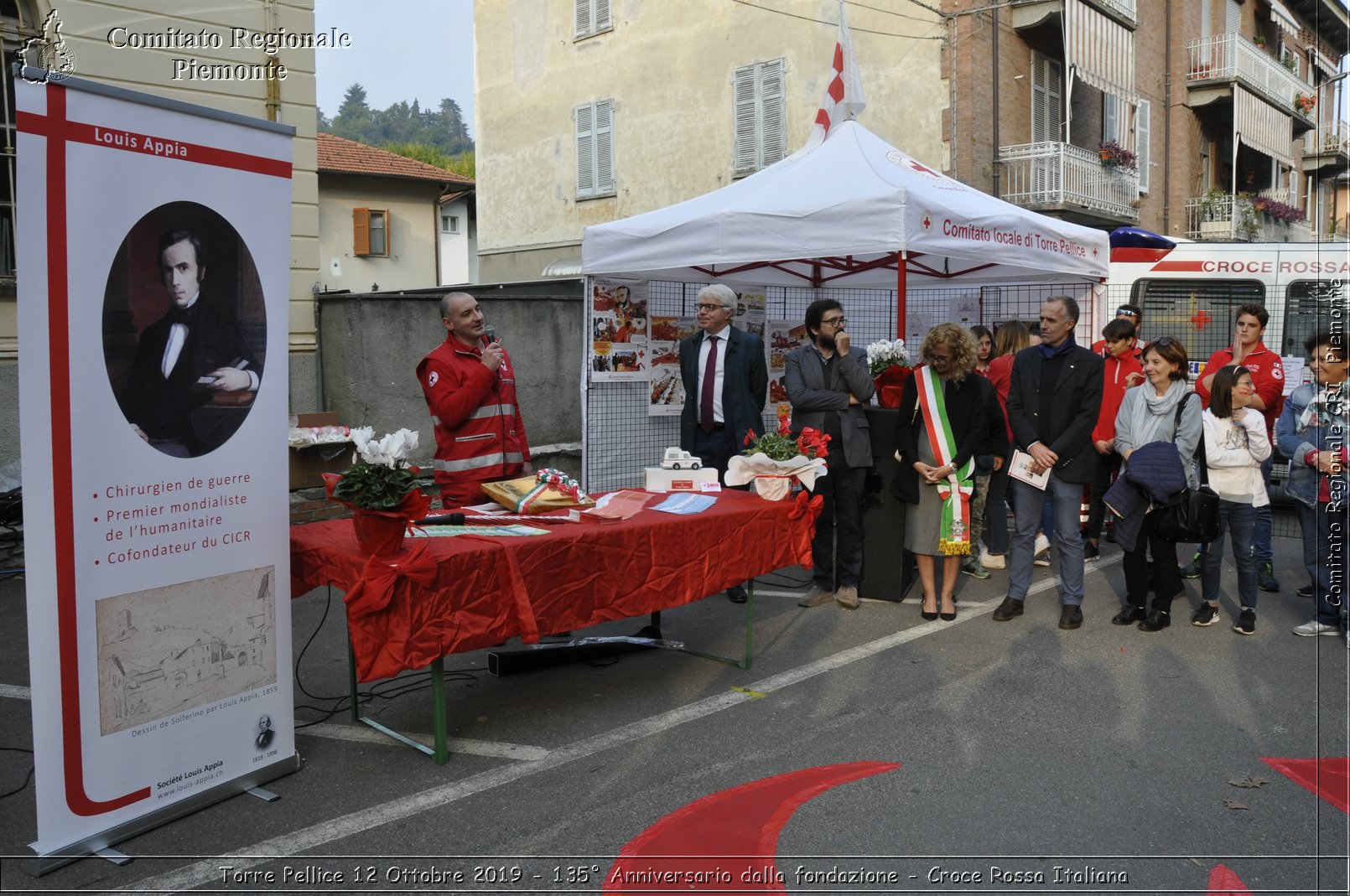 Torre Pellice 12 Ottobre 2019 - 135 Anniversario dalla fondazione - Croce Rossa Italiana