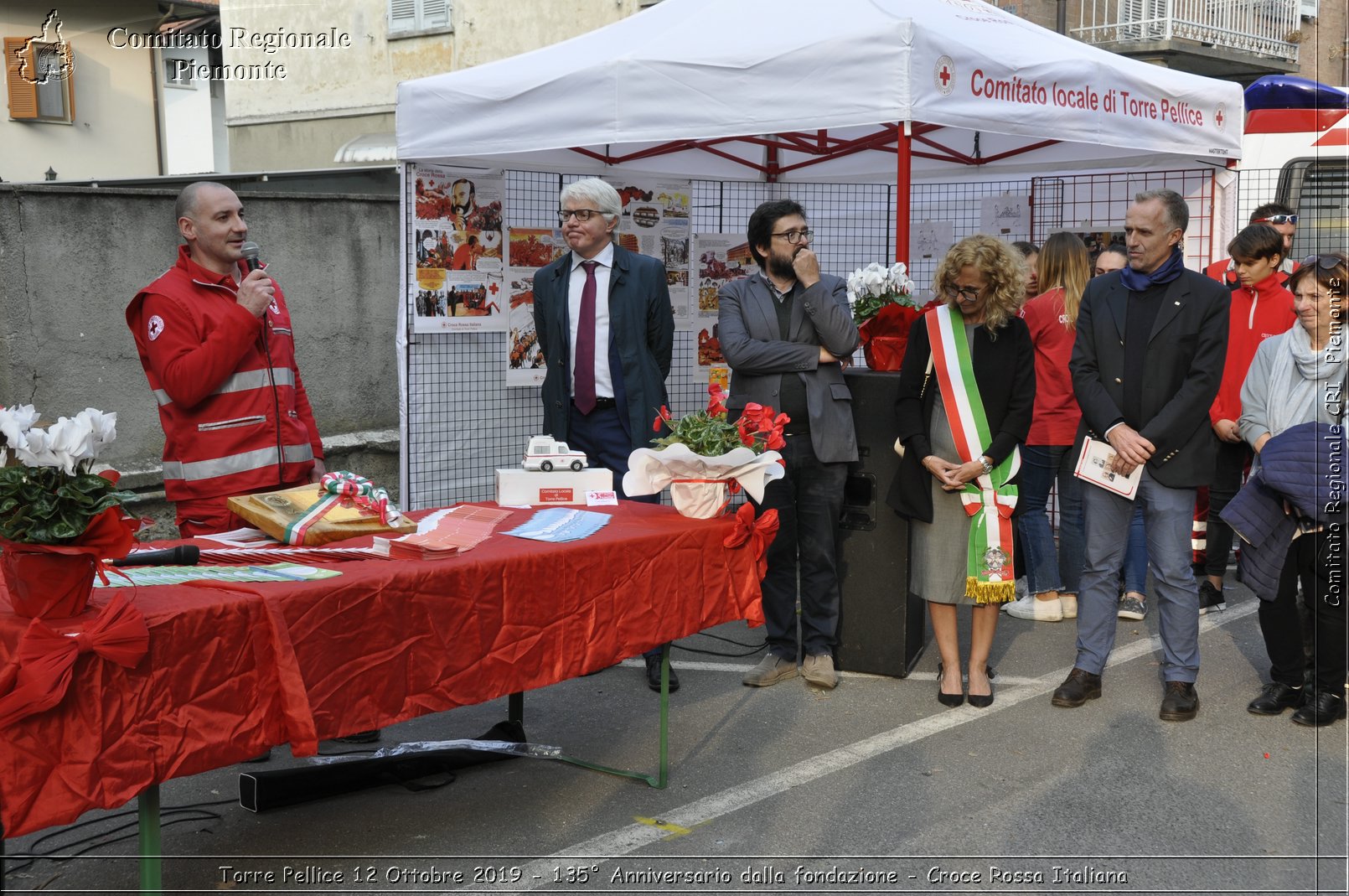 Torre Pellice 12 Ottobre 2019 - 135 Anniversario dalla fondazione - Croce Rossa Italiana