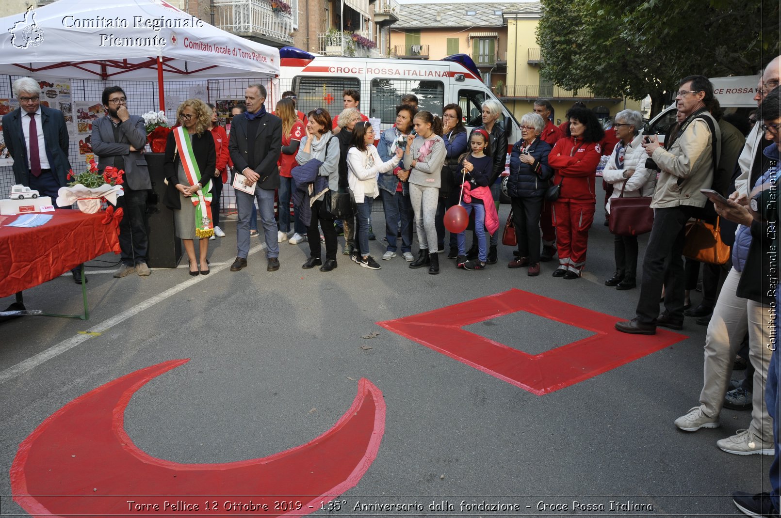 Torre Pellice 12 Ottobre 2019 - 135 Anniversario dalla fondazione - Croce Rossa Italiana