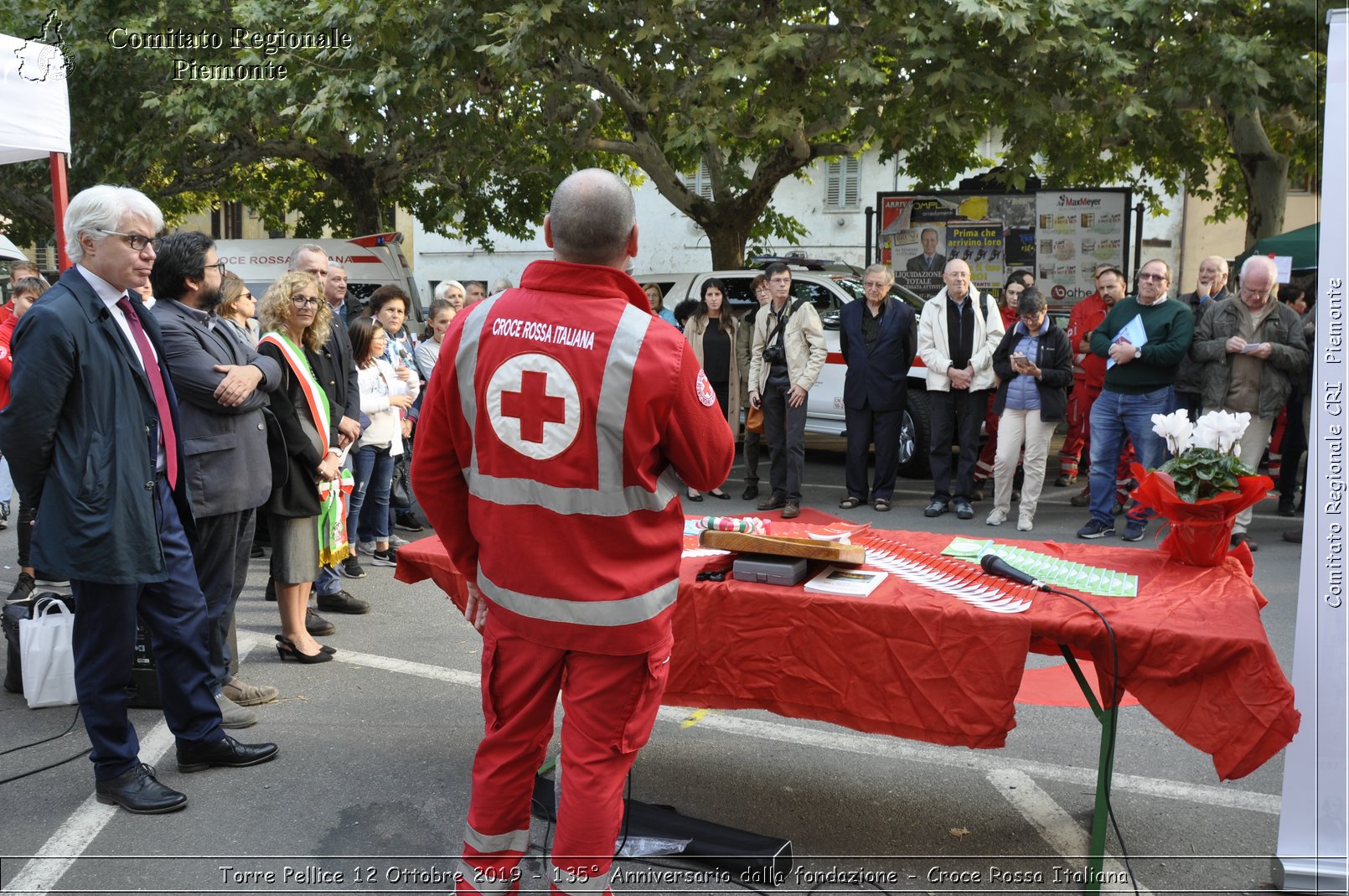 Torre Pellice 12 Ottobre 2019 - 135 Anniversario dalla fondazione - Croce Rossa Italiana