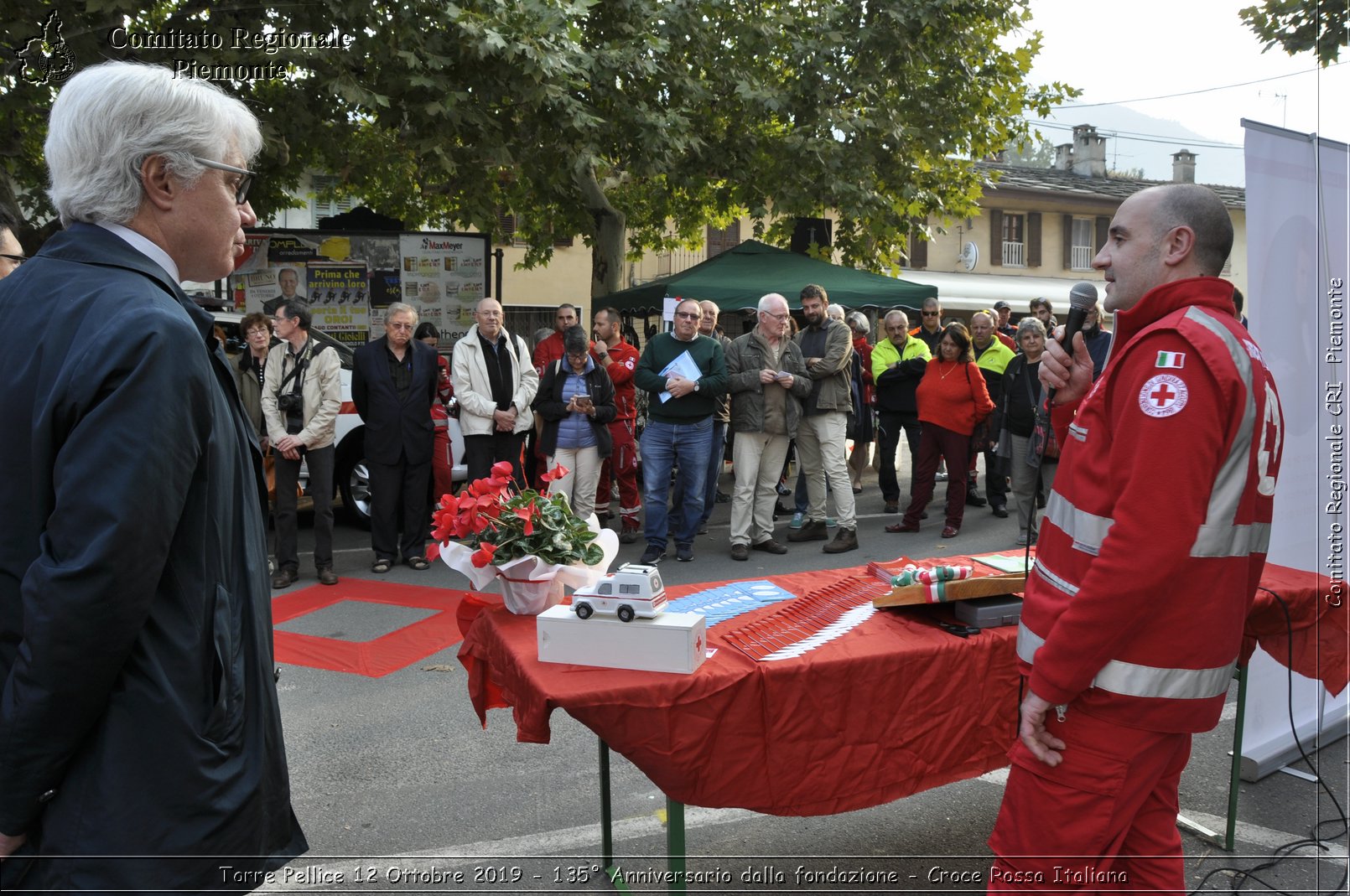 Torre Pellice 12 Ottobre 2019 - 135 Anniversario dalla fondazione - Croce Rossa Italiana