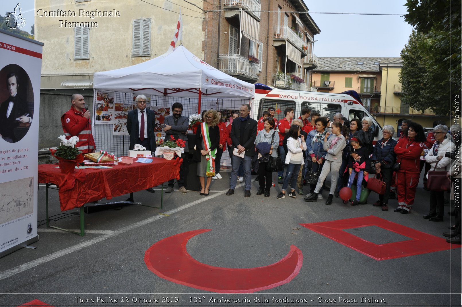 Torre Pellice 12 Ottobre 2019 - 135 Anniversario dalla fondazione - Croce Rossa Italiana