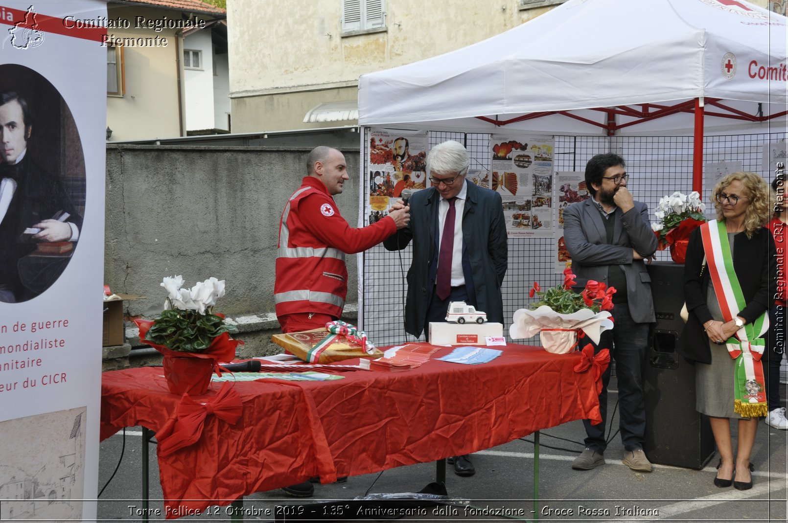 Torre Pellice 12 Ottobre 2019 - 135 Anniversario dalla fondazione - Croce Rossa Italiana