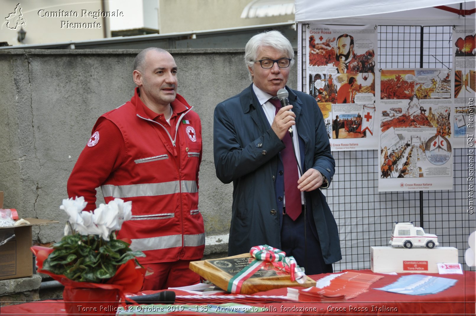 Torre Pellice 12 Ottobre 2019 - 135 Anniversario dalla fondazione - Croce Rossa Italiana