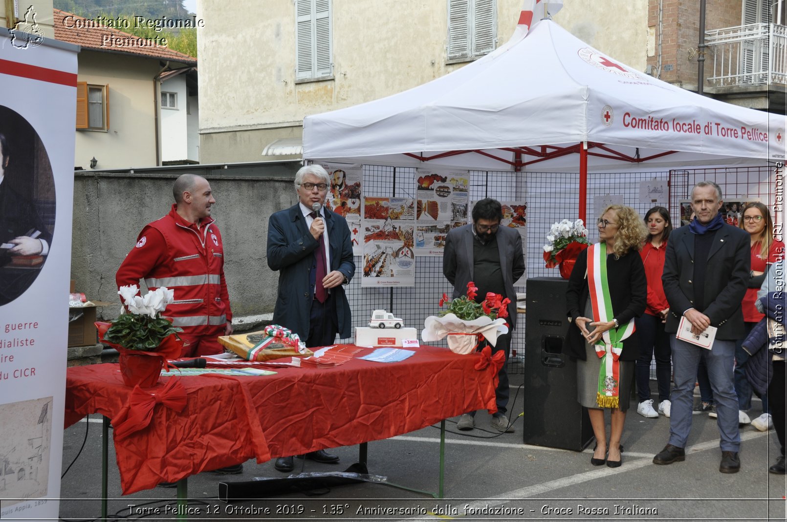 Torre Pellice 12 Ottobre 2019 - 135 Anniversario dalla fondazione - Croce Rossa Italiana