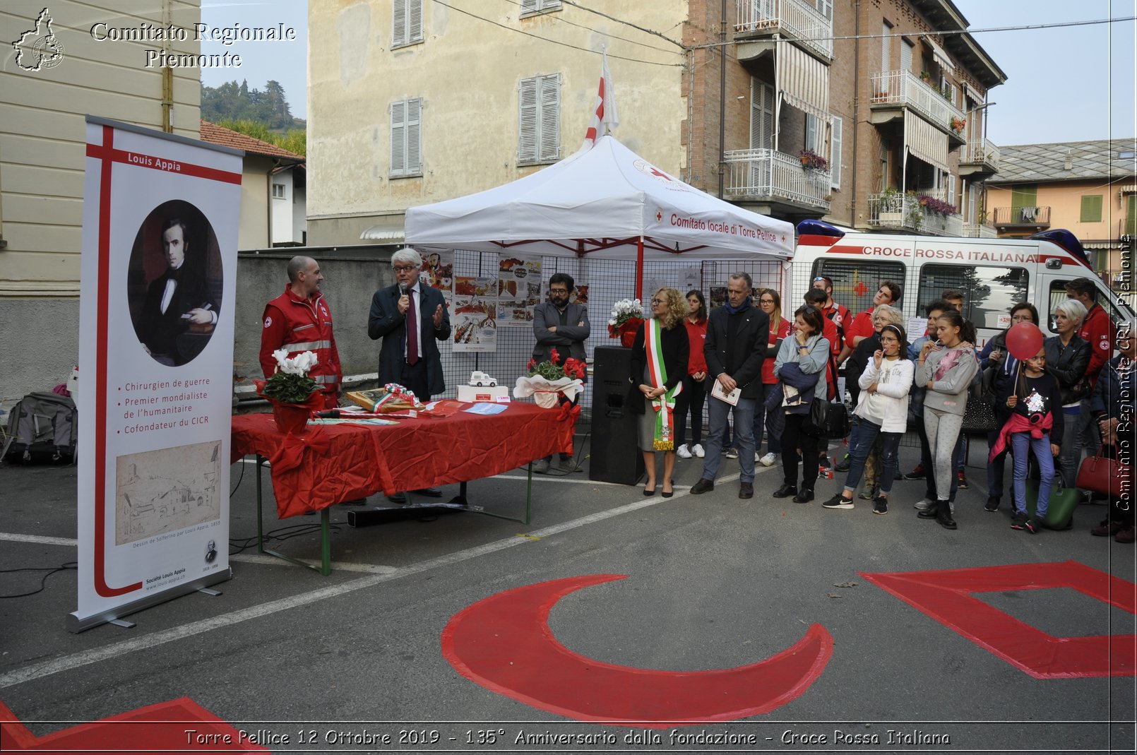 Torre Pellice 12 Ottobre 2019 - 135 Anniversario dalla fondazione - Croce Rossa Italiana