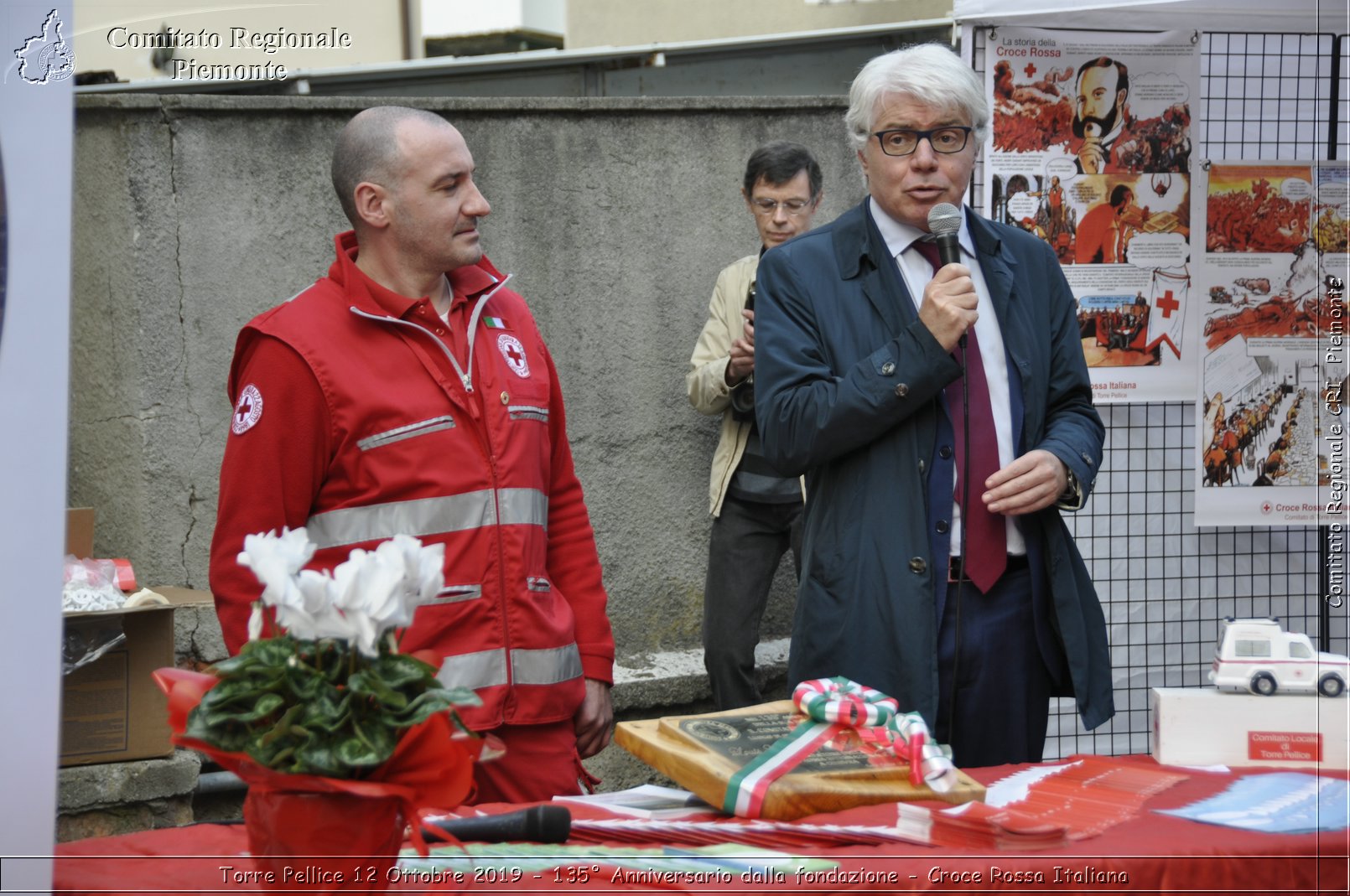 Torre Pellice 12 Ottobre 2019 - 135 Anniversario dalla fondazione - Croce Rossa Italiana