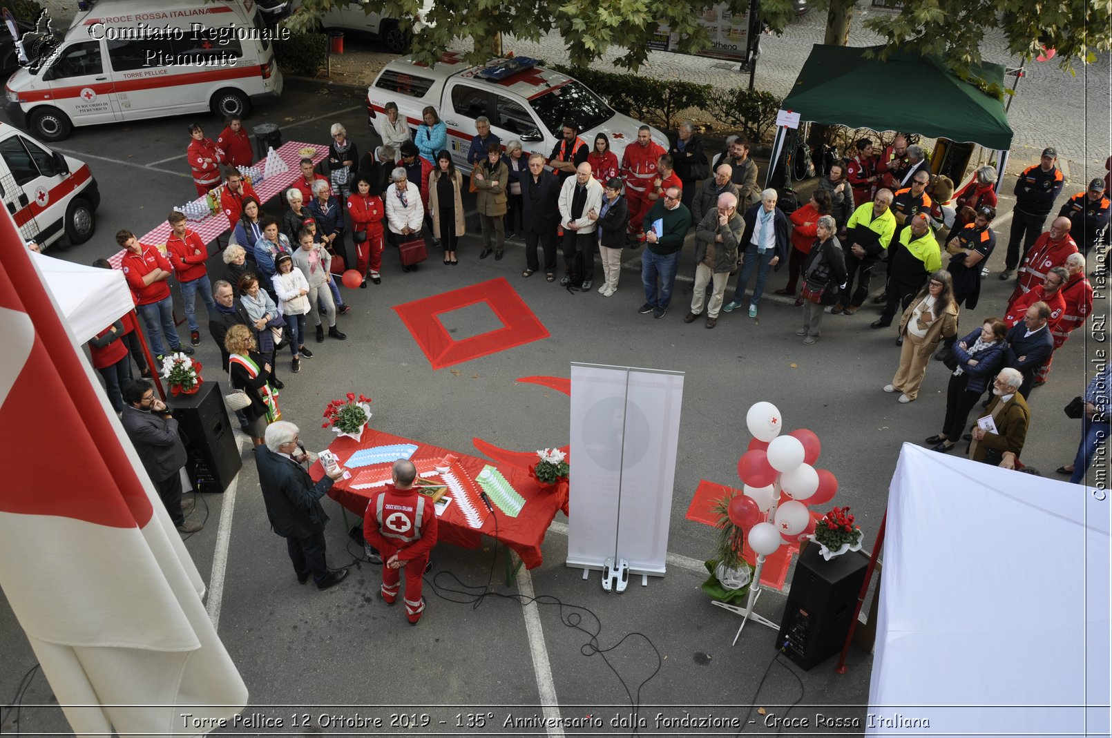 Torre Pellice 12 Ottobre 2019 - 135 Anniversario dalla fondazione - Croce Rossa Italiana