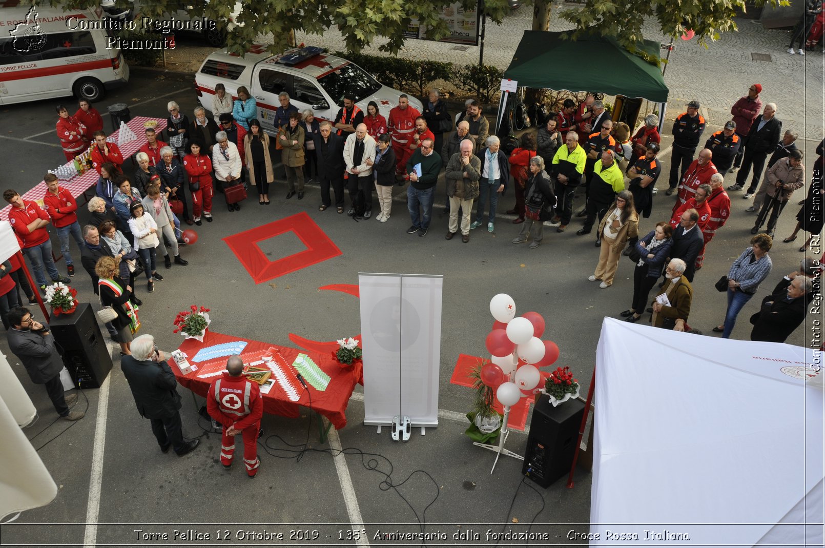 Torre Pellice 12 Ottobre 2019 - 135 Anniversario dalla fondazione - Croce Rossa Italiana