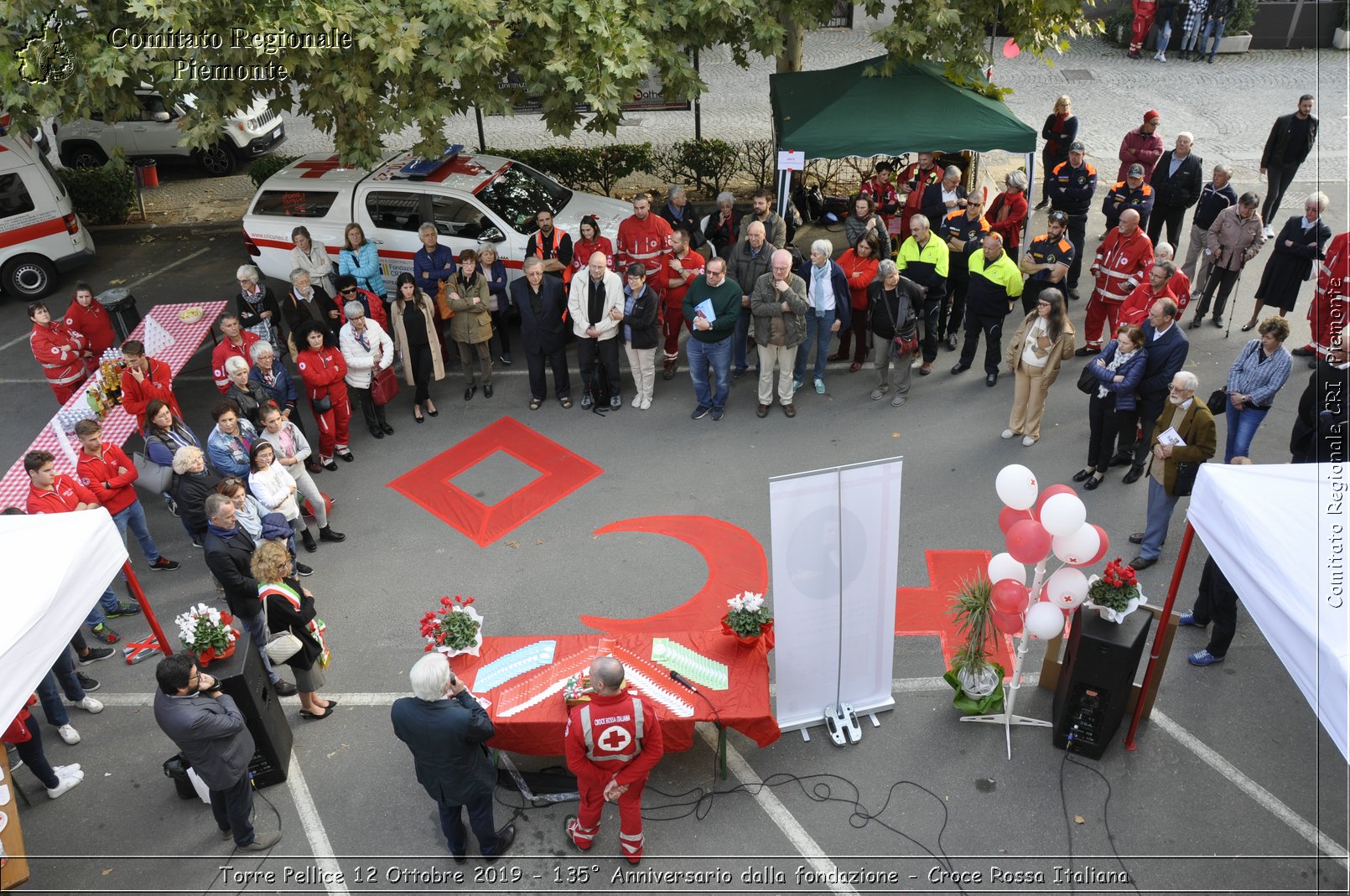 Torre Pellice 12 Ottobre 2019 - 135 Anniversario dalla fondazione - Croce Rossa Italiana