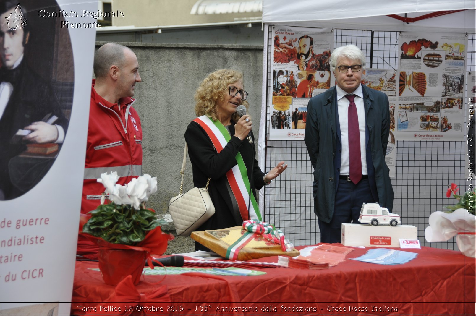 Torre Pellice 12 Ottobre 2019 - 135 Anniversario dalla fondazione - Croce Rossa Italiana