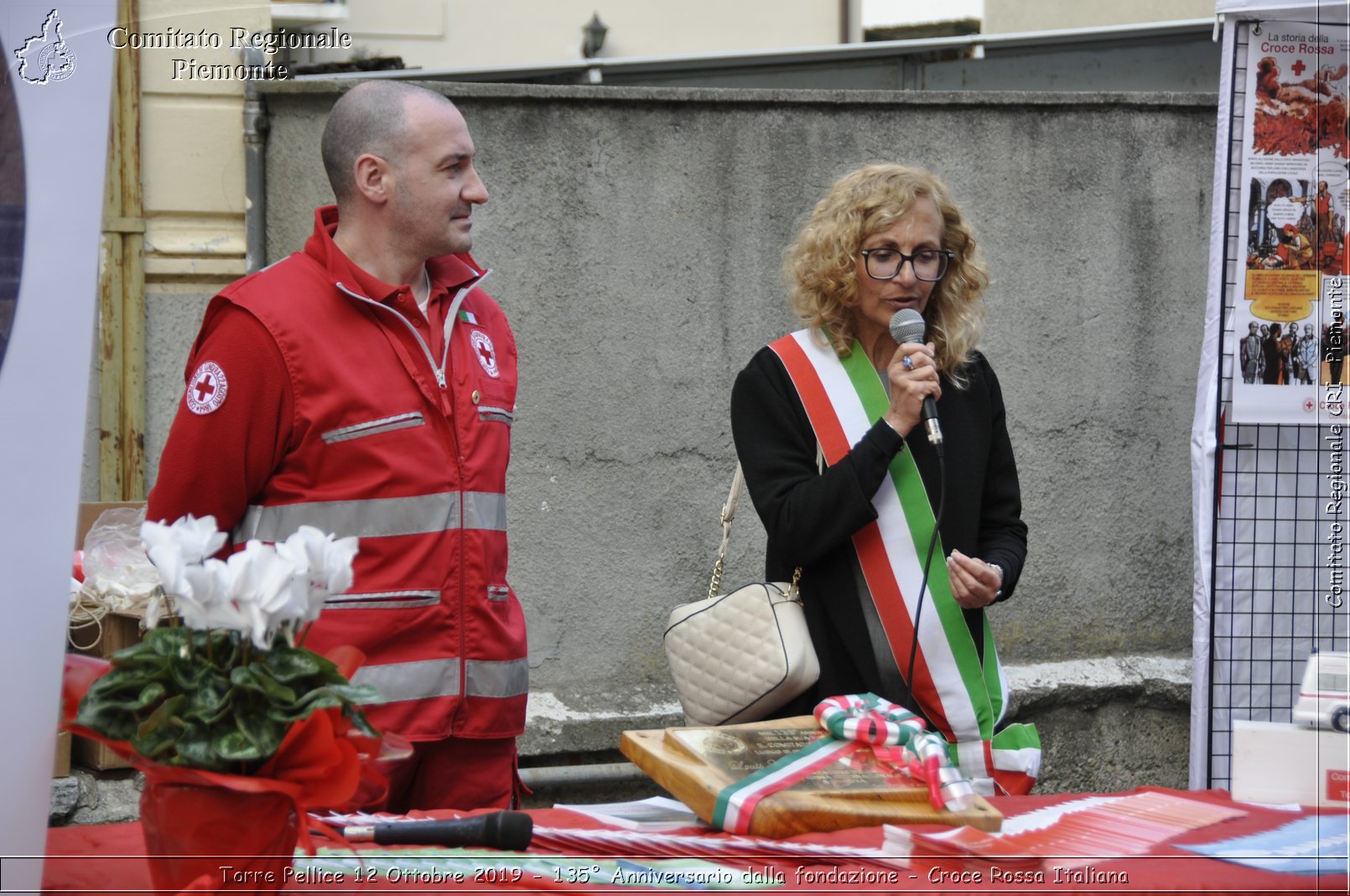 Torre Pellice 12 Ottobre 2019 - 135 Anniversario dalla fondazione - Croce Rossa Italiana