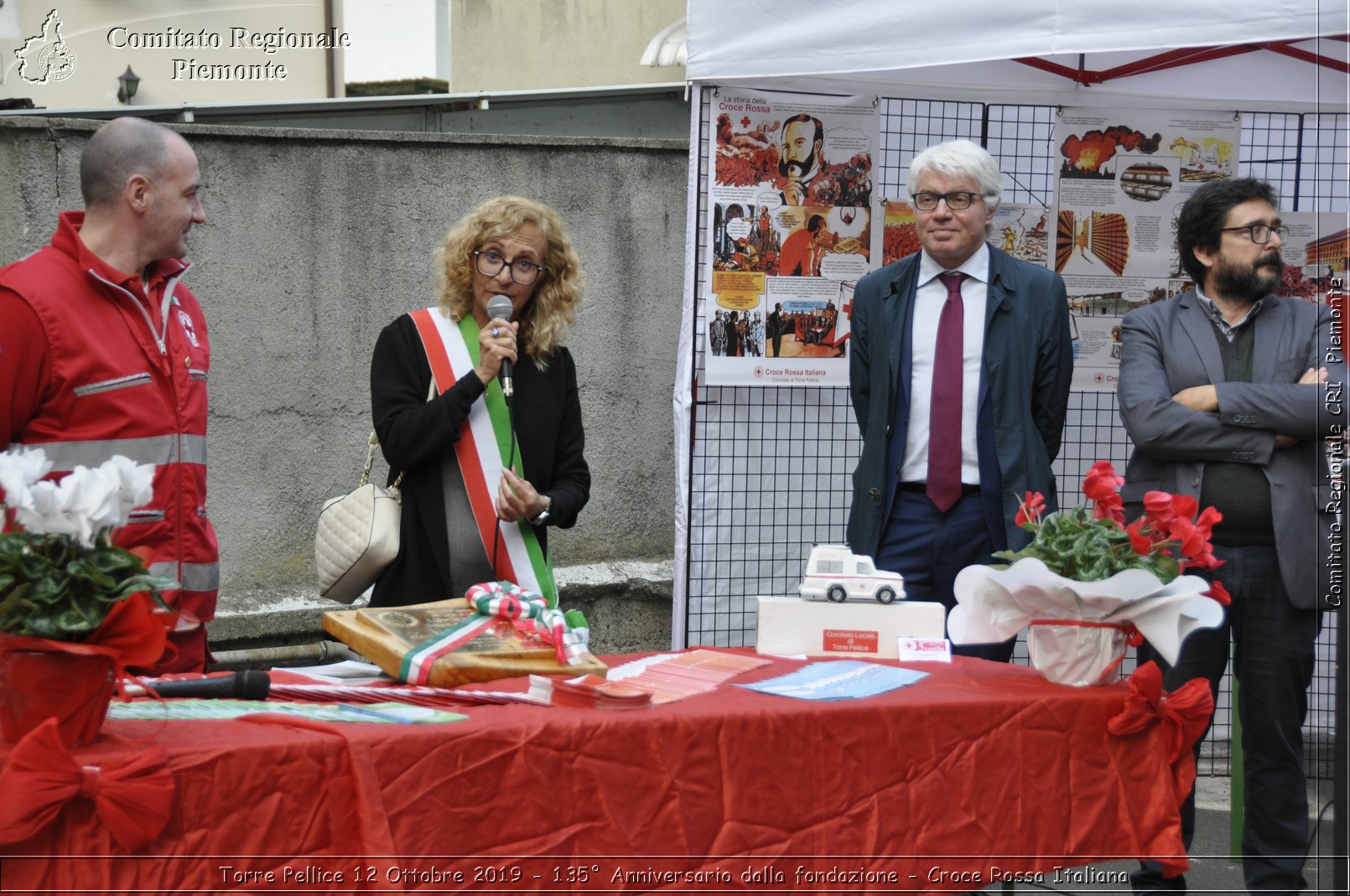 Torre Pellice 12 Ottobre 2019 - 135 Anniversario dalla fondazione - Croce Rossa Italiana