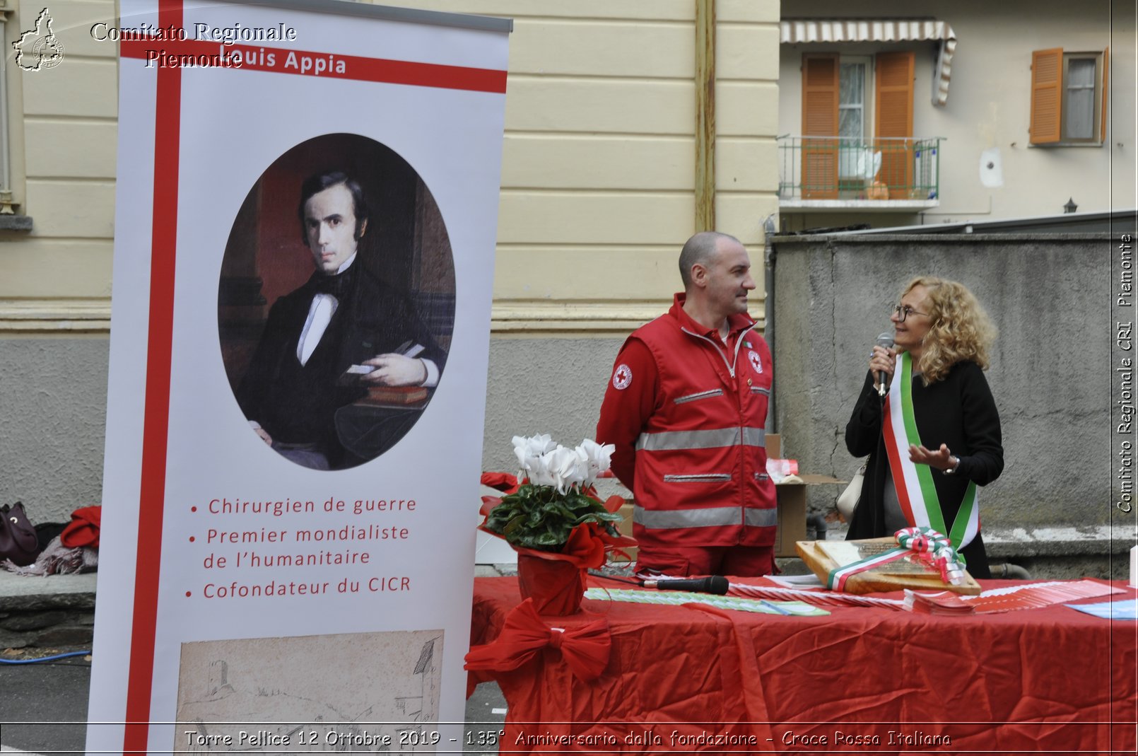 Torre Pellice 12 Ottobre 2019 - 135 Anniversario dalla fondazione - Croce Rossa Italiana