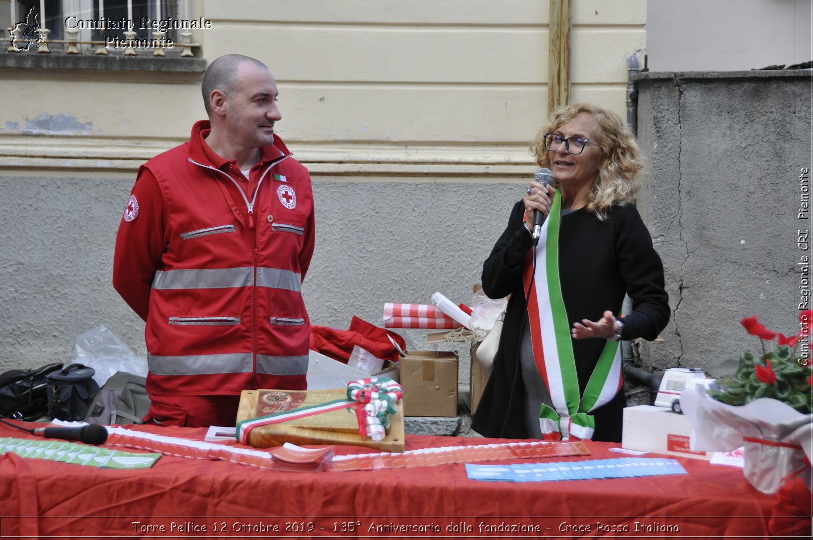 Torre Pellice 12 Ottobre 2019 - 135 Anniversario dalla fondazione - Croce Rossa Italiana