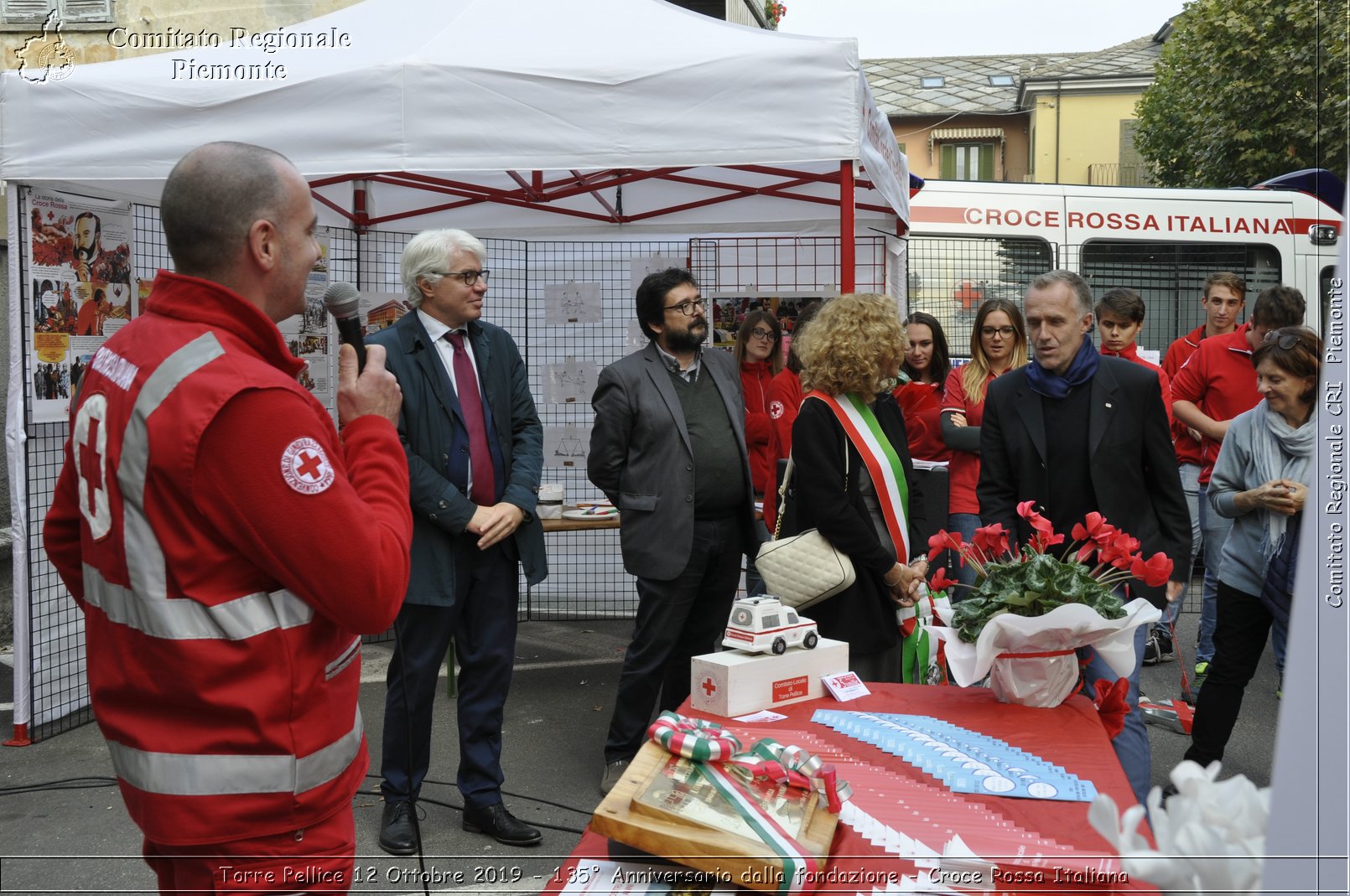 Torre Pellice 12 Ottobre 2019 - 135 Anniversario dalla fondazione - Croce Rossa Italiana