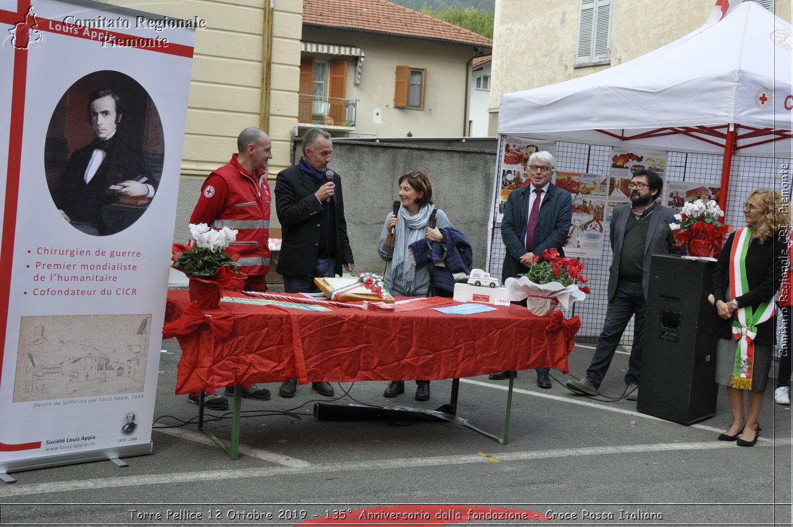 Torre Pellice 12 Ottobre 2019 - 135 Anniversario dalla fondazione - Croce Rossa Italiana