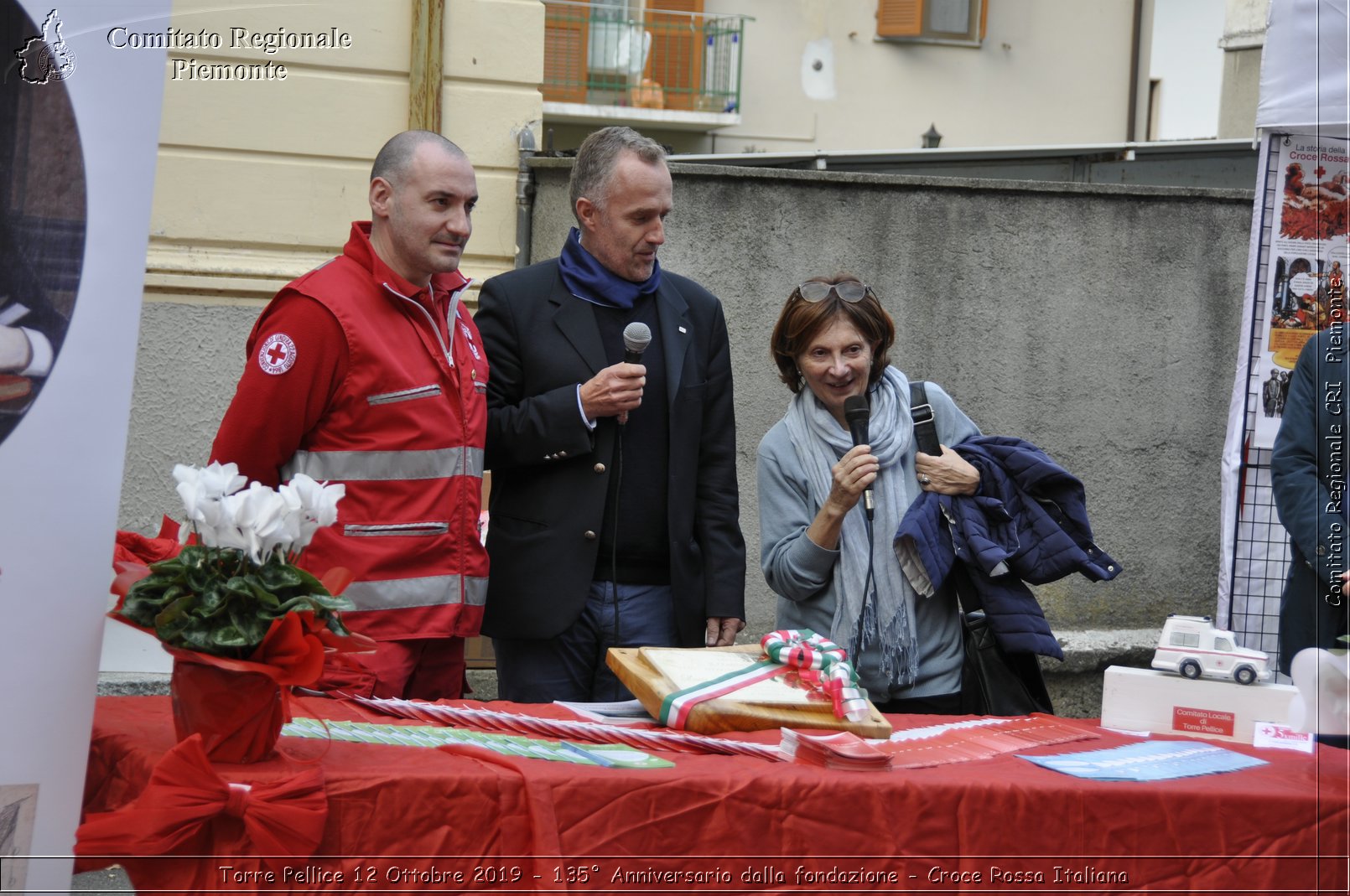 Torre Pellice 12 Ottobre 2019 - 135 Anniversario dalla fondazione - Croce Rossa Italiana