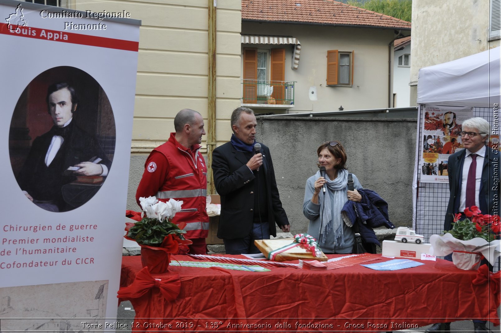 Torre Pellice 12 Ottobre 2019 - 135 Anniversario dalla fondazione - Croce Rossa Italiana